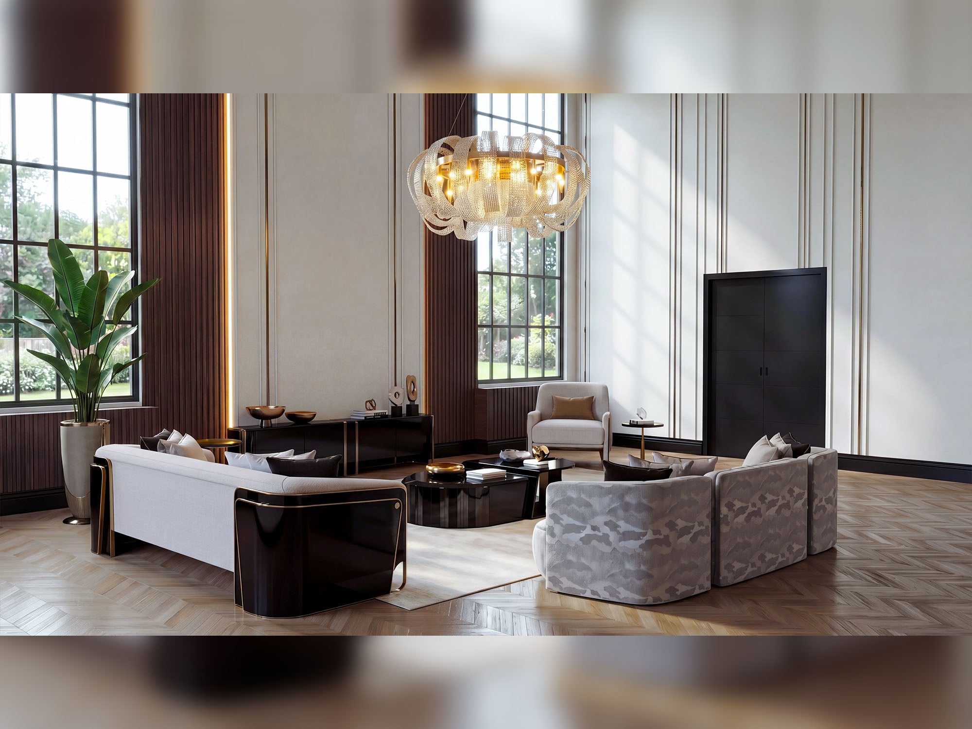 Hanedan Stationary Four Seat Sofa