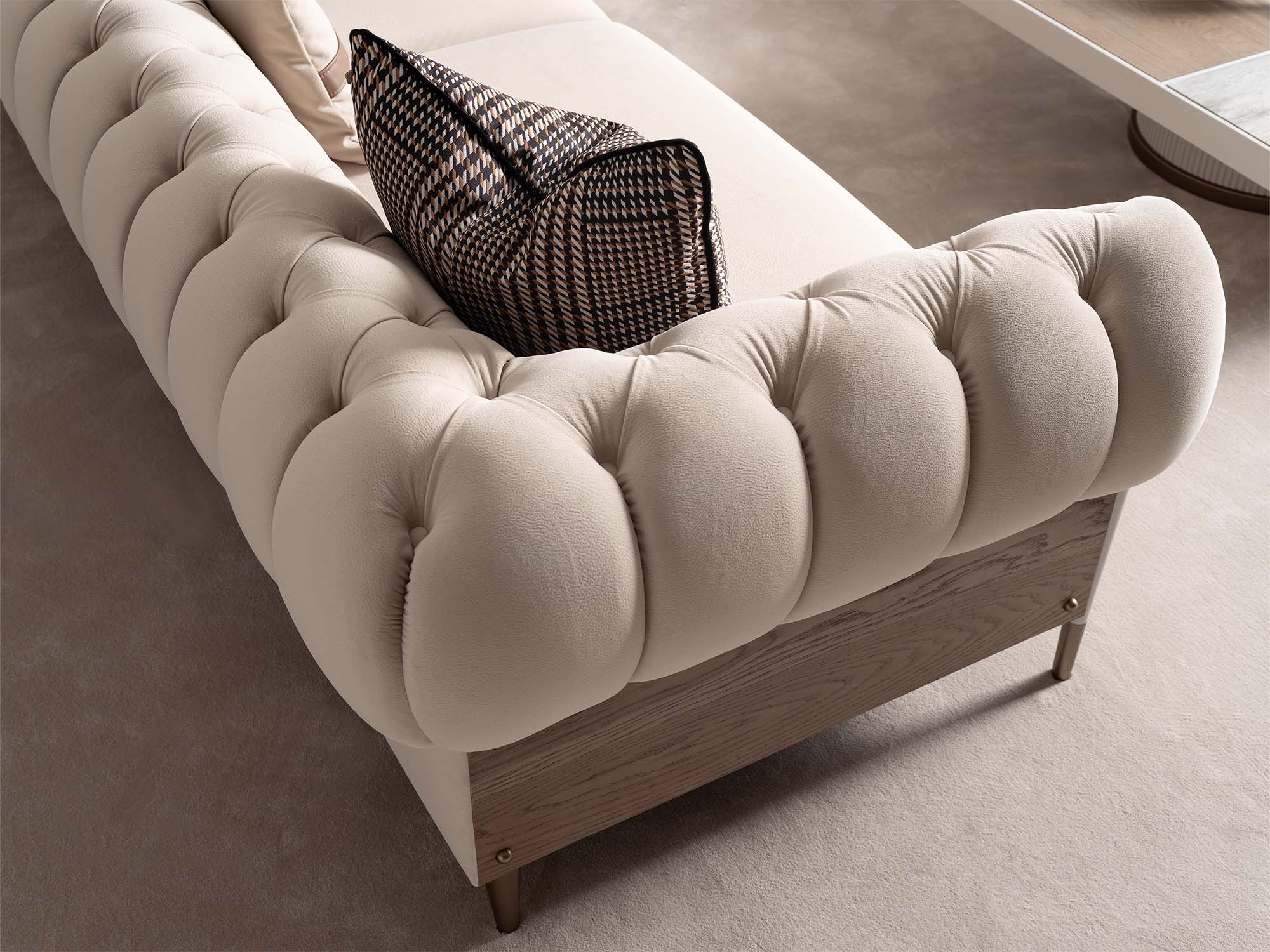 Harmony Stationary Four Seater Chester Sofa