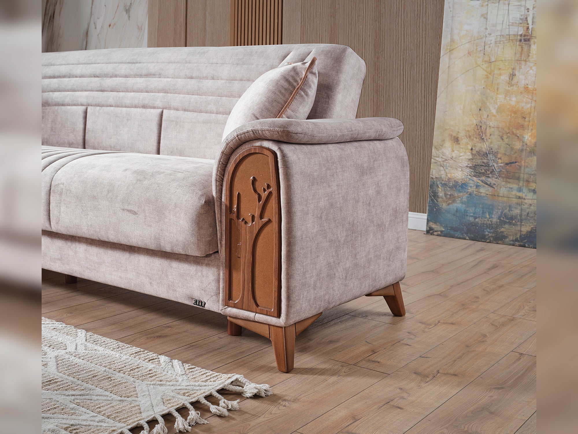 Katre Convertible Sofa