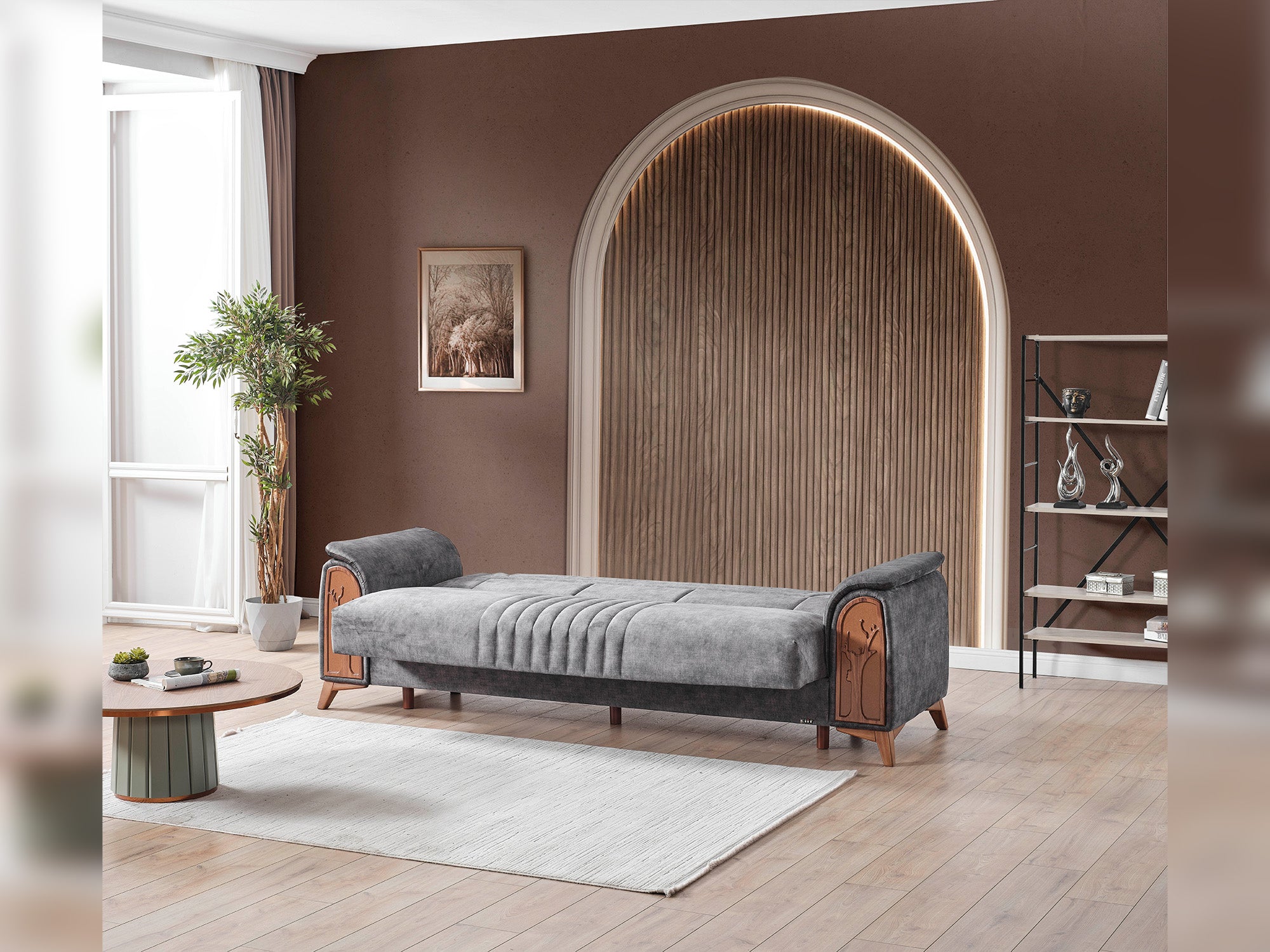 Katre Convertible Sofa