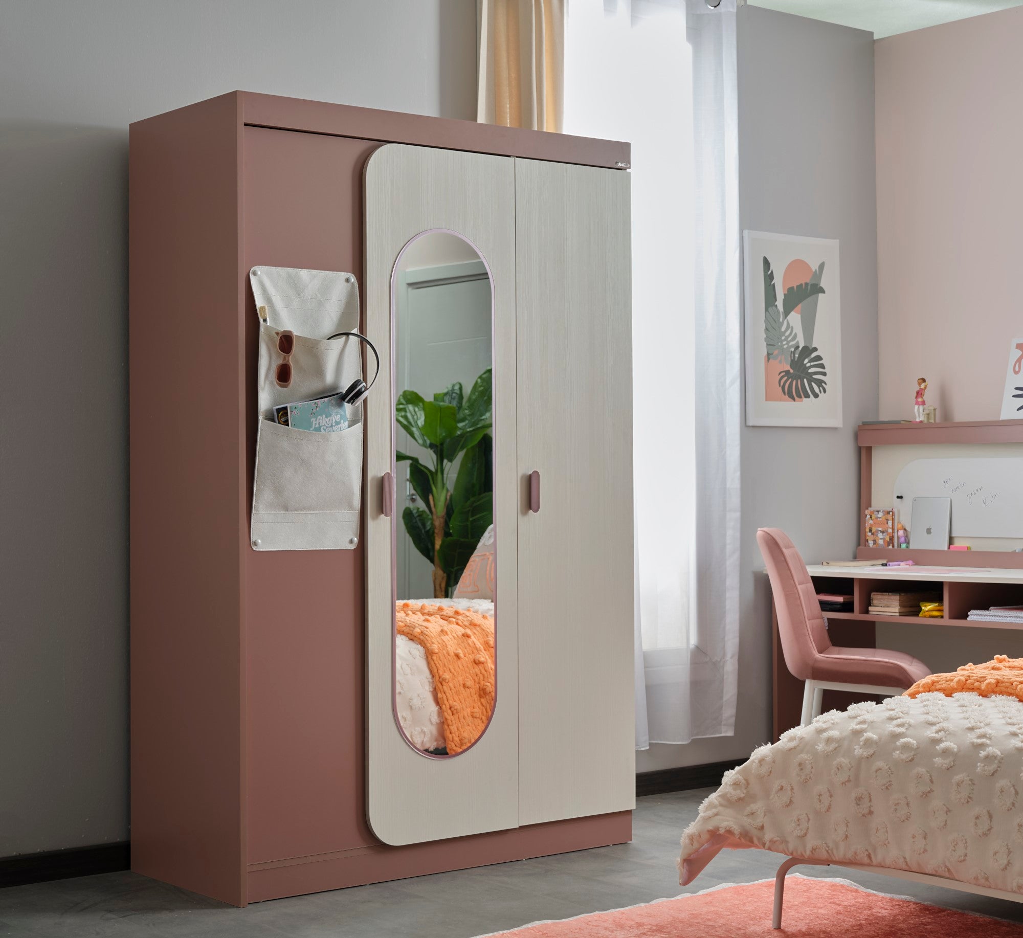 Linda 3 Door Wardrobe
