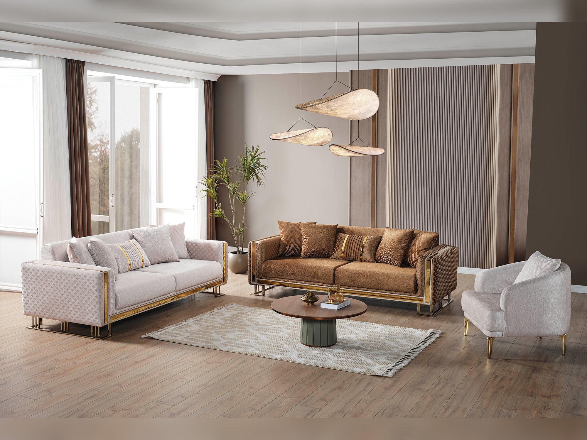 Laura Convertible Sofa