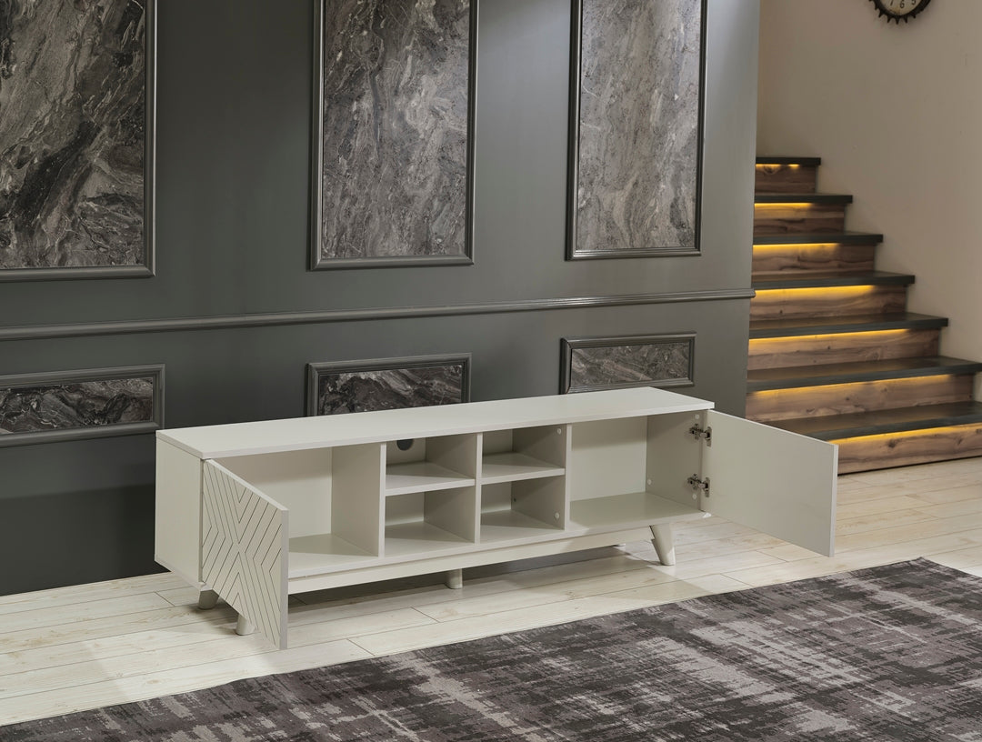 Lina Tv Stand Grey