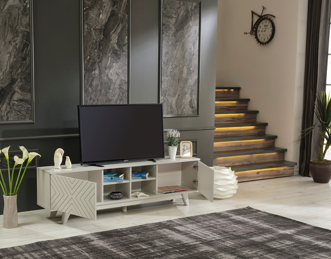 Lina Tv Stand Grey