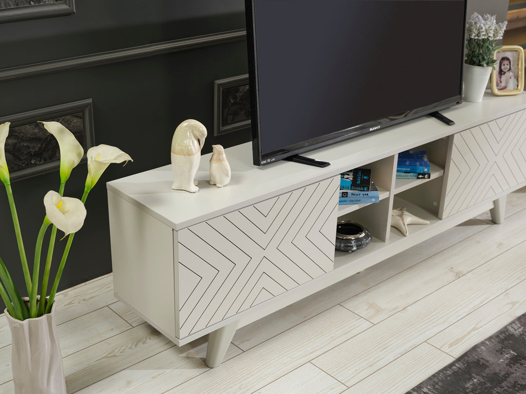 Lina Tv Stand Grey