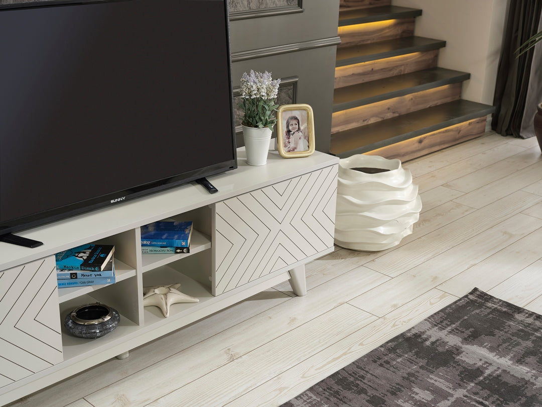 Lina Tv Stand Grey