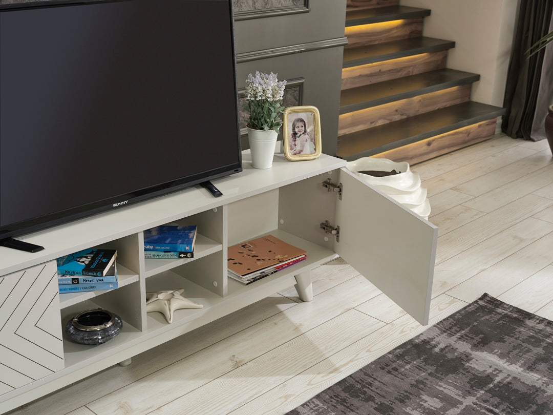 Lina Tv Stand Grey