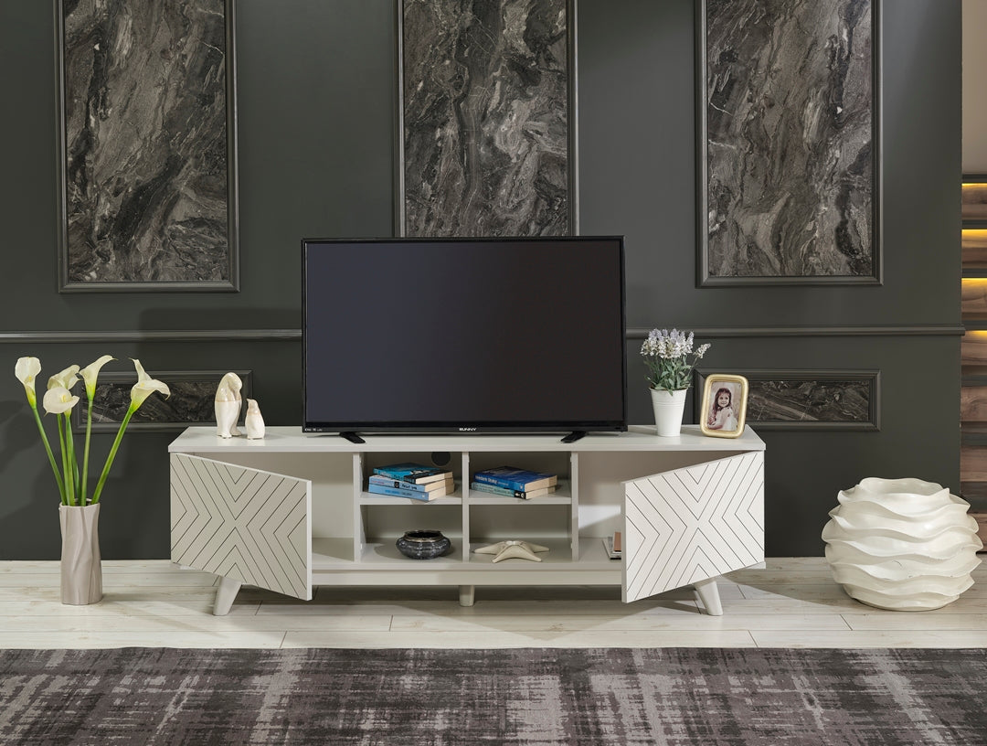 Lina Tv Stand Grey