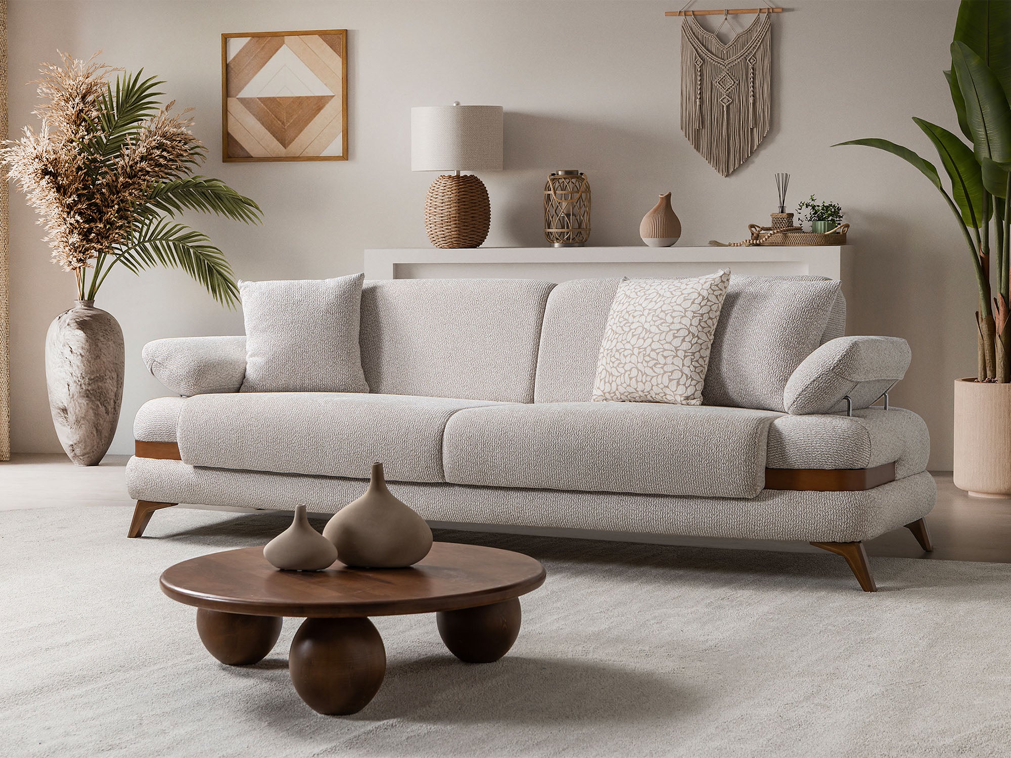 Loris Convertible Sofa