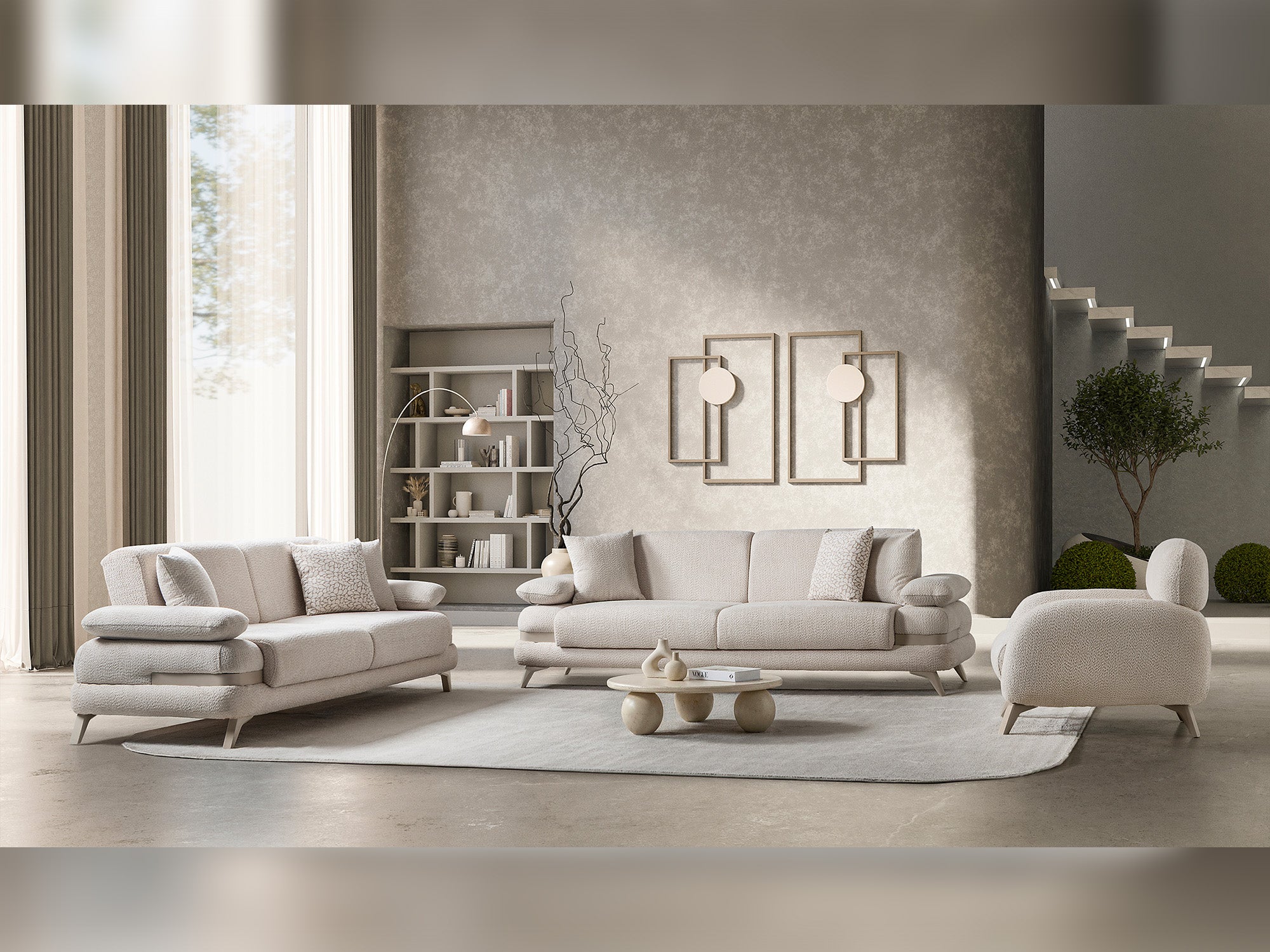 Loris Convertible Sofa