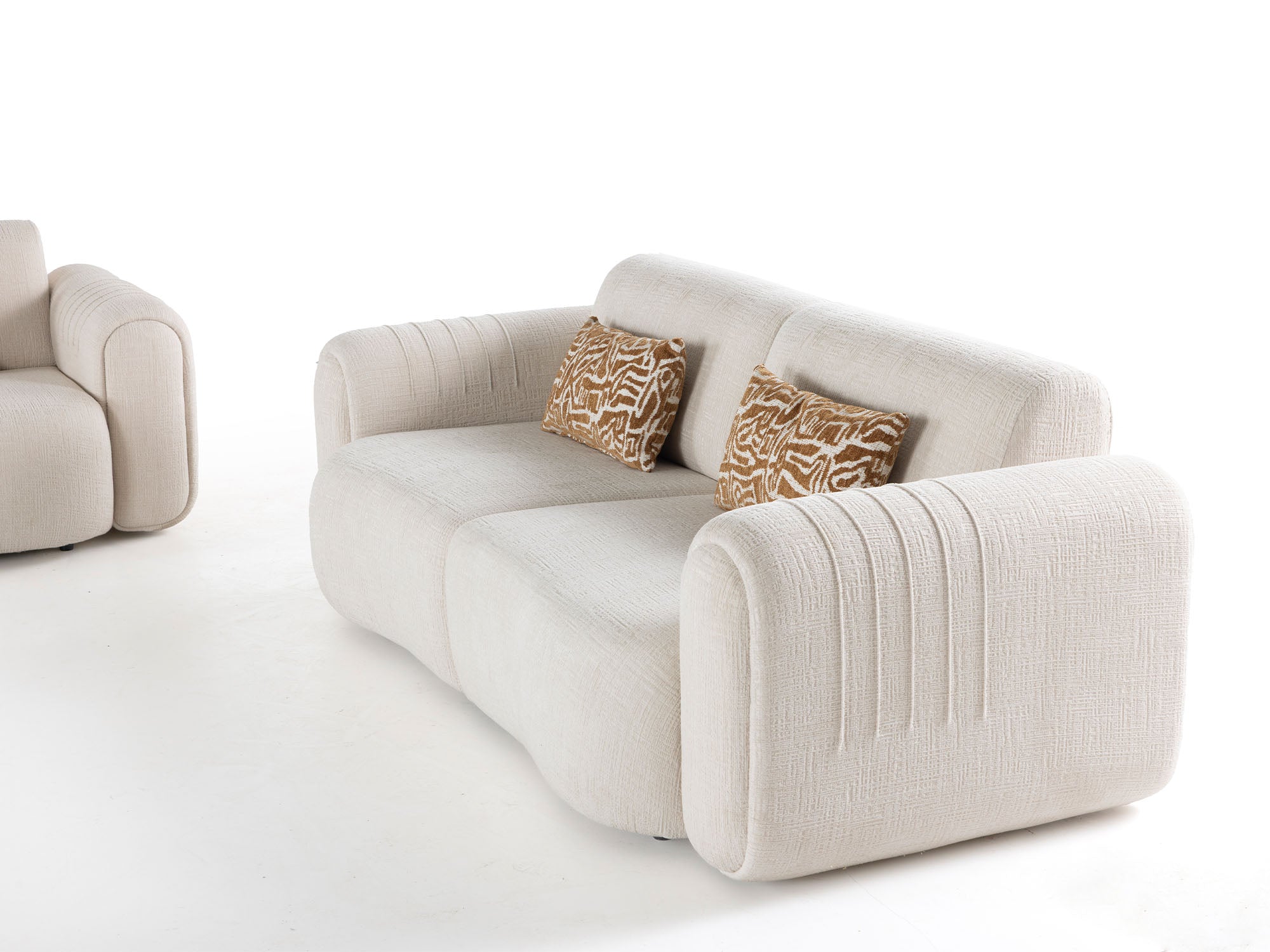 Lotus 4-pieces (2 Sofa & 2 Chair) Livingroom