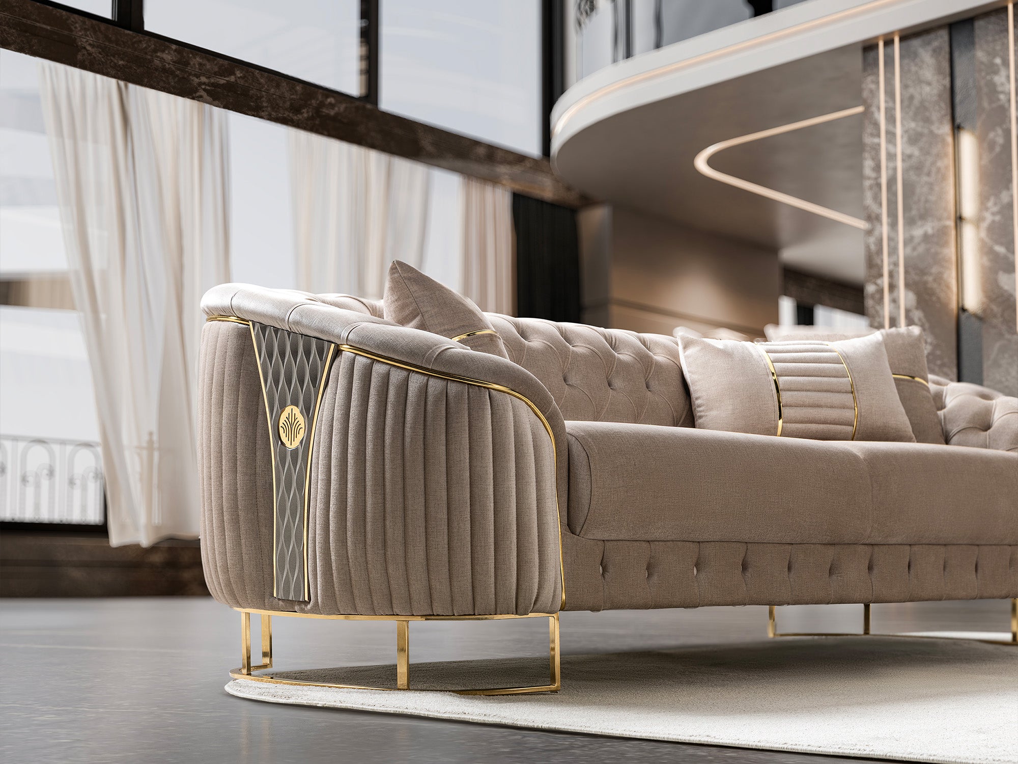 Lucas Stationary Loveseat