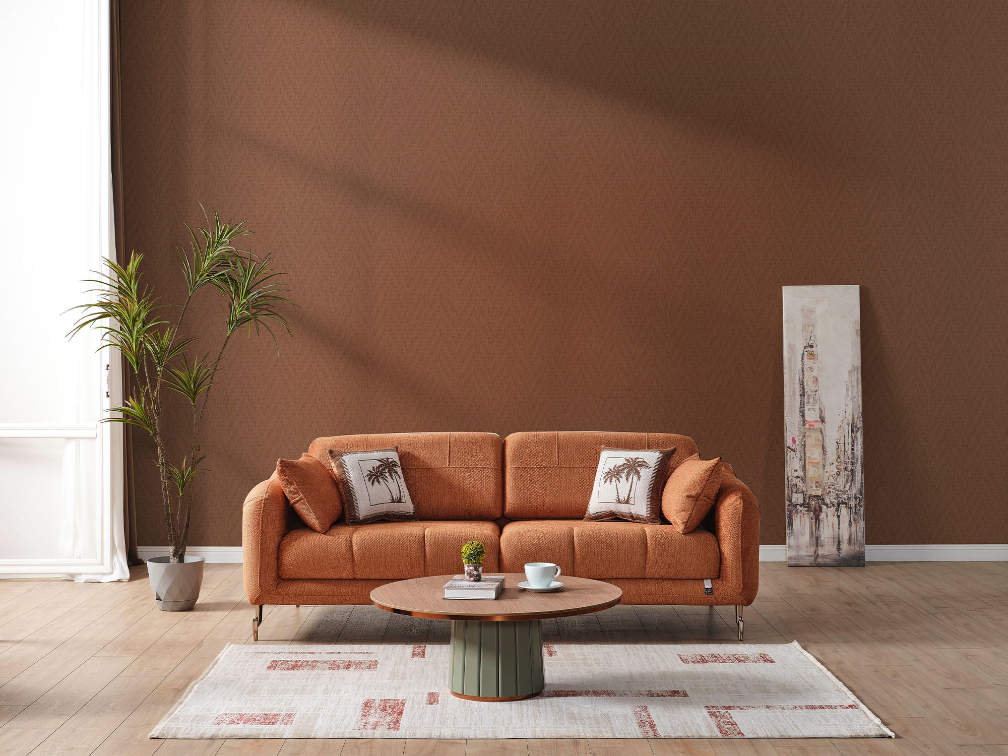 Lugano 3-pieces (Sofa & Loveseat & Relax Chair) Livingroom