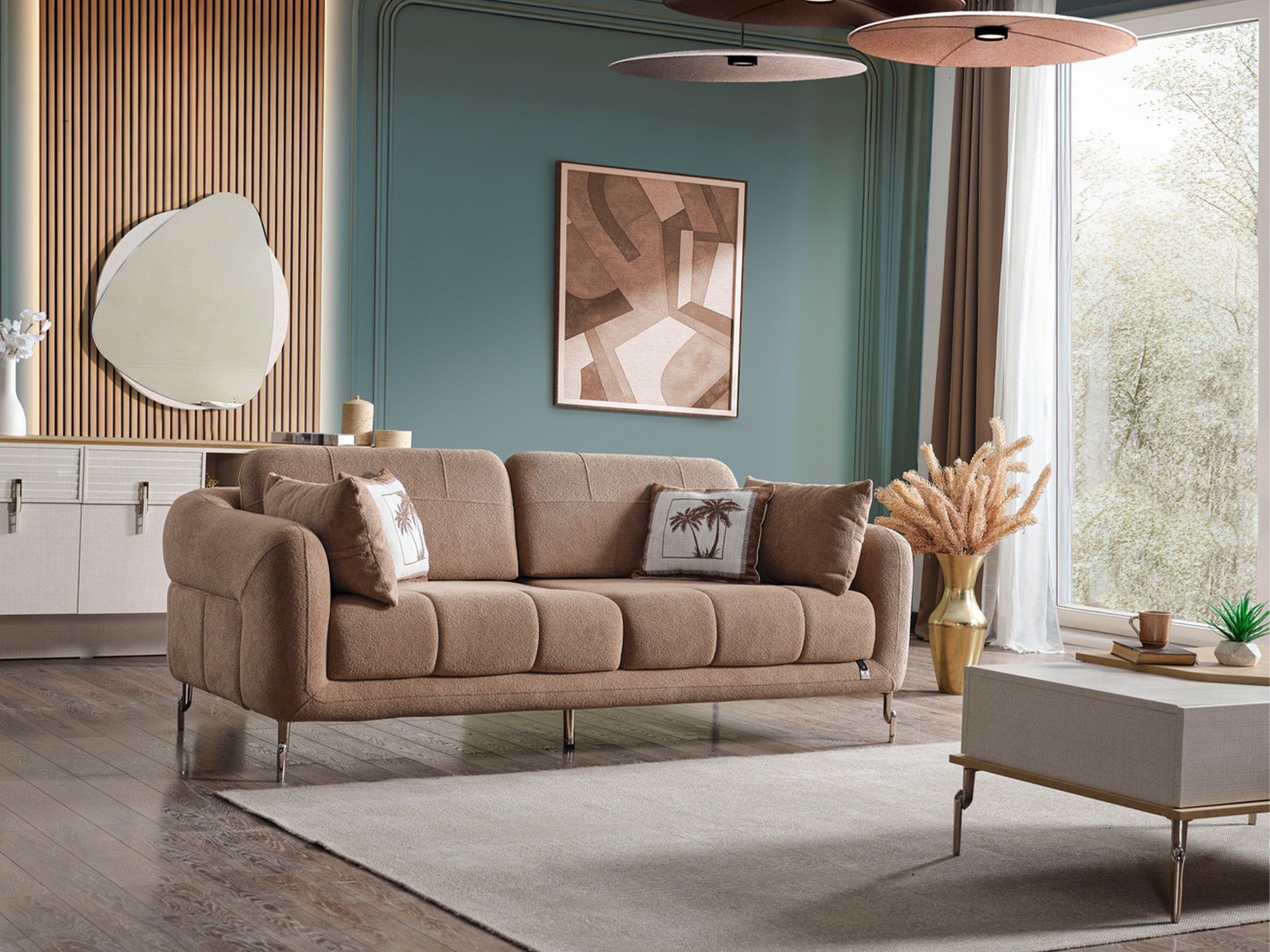 Lugano Convertible Sofa