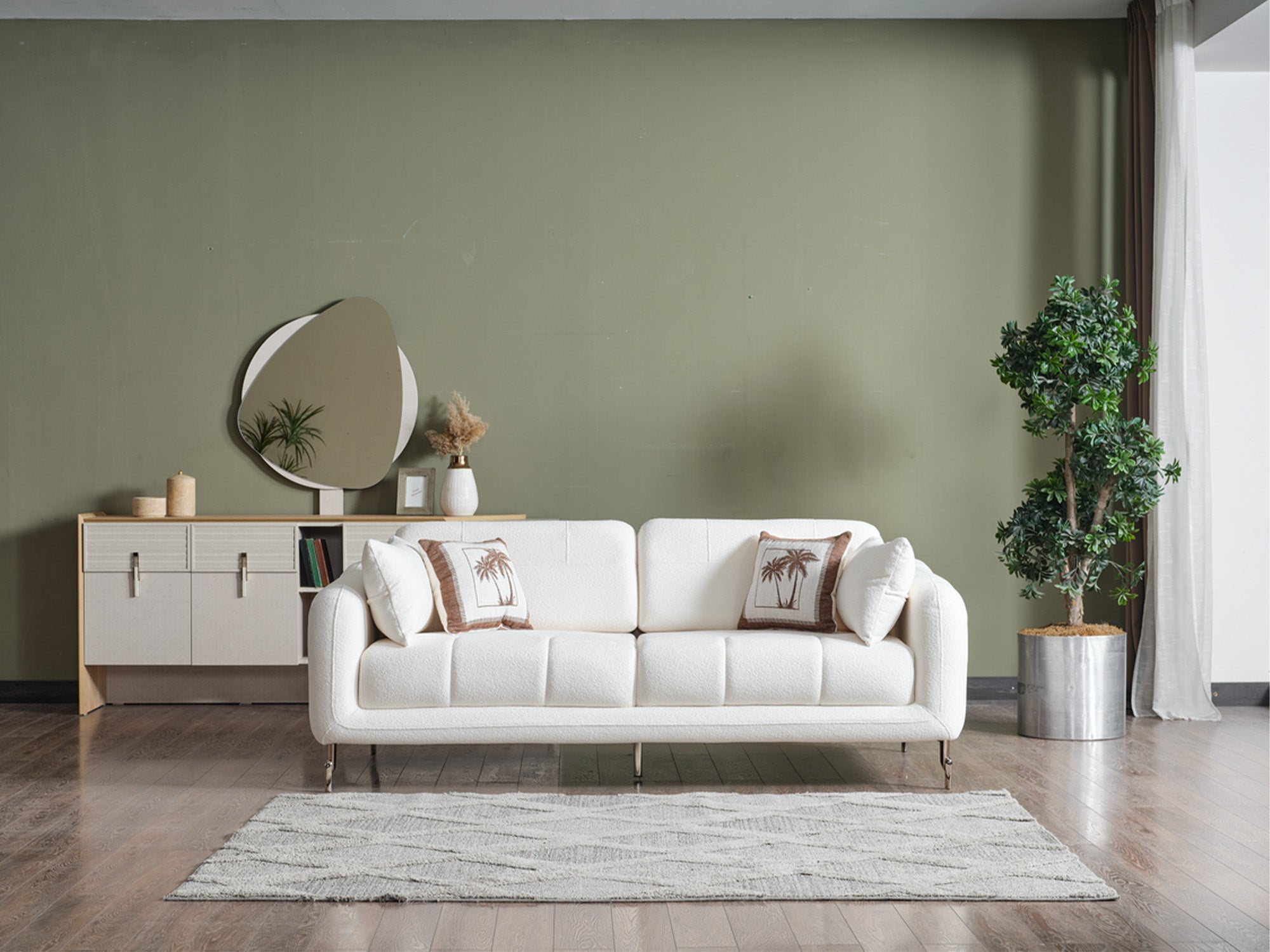 Lugano 3-pieces (Sofa & Loveseat & Relax Chair) Livingroom