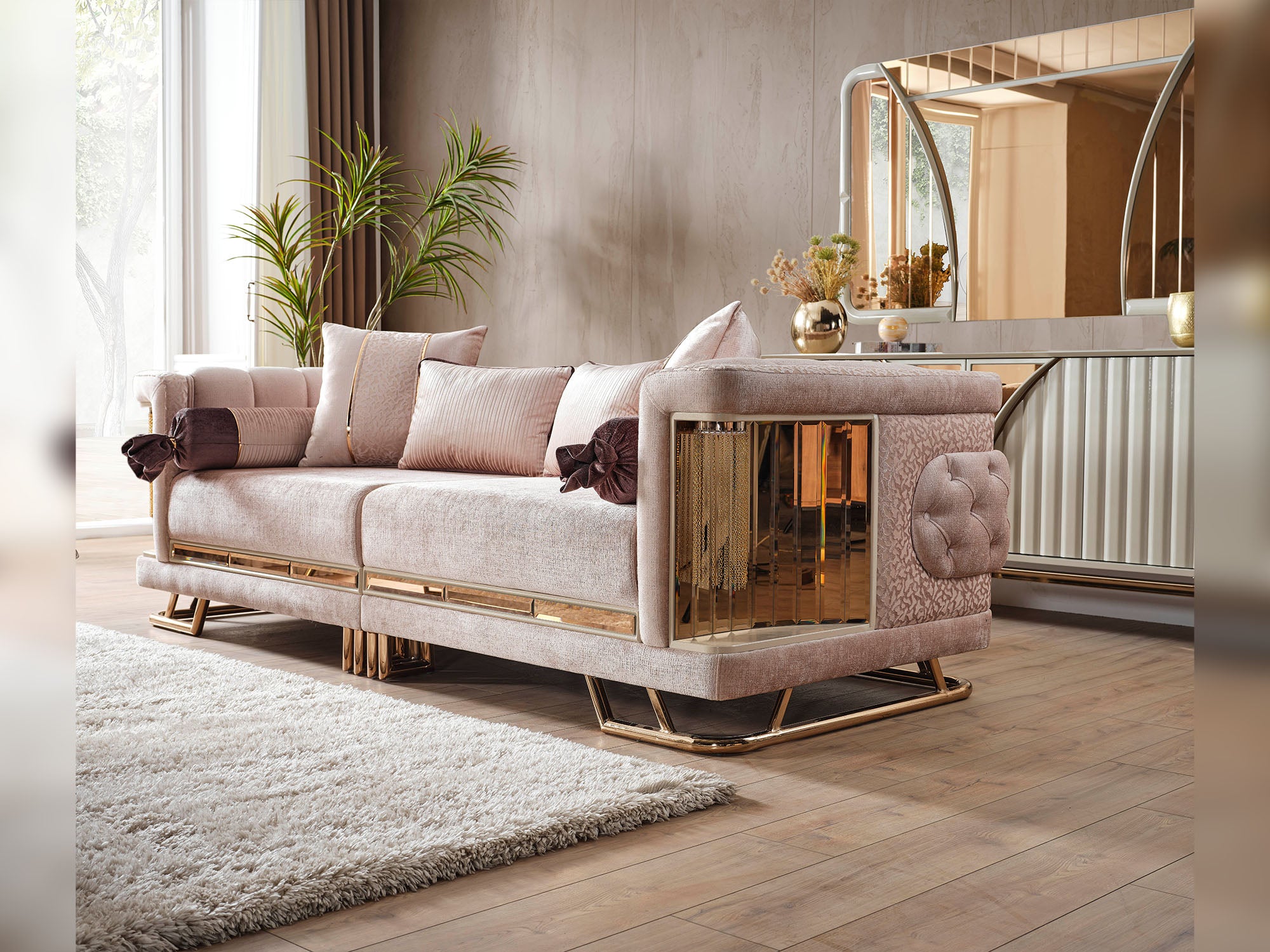 Lumina 3-pieces (Sofa & Loveseat & Chair) Livingroom