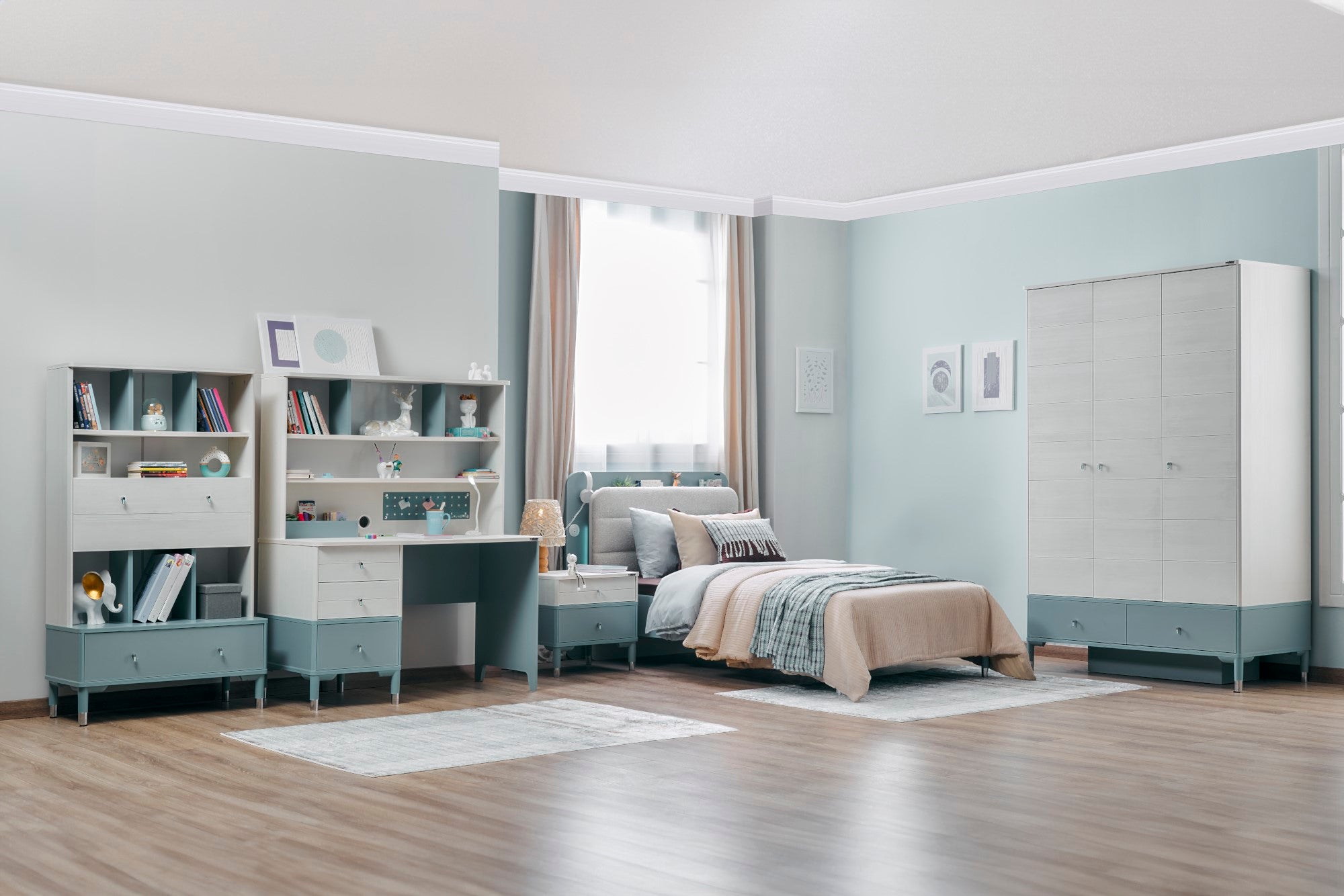 Marin Twin Bed With Headboard