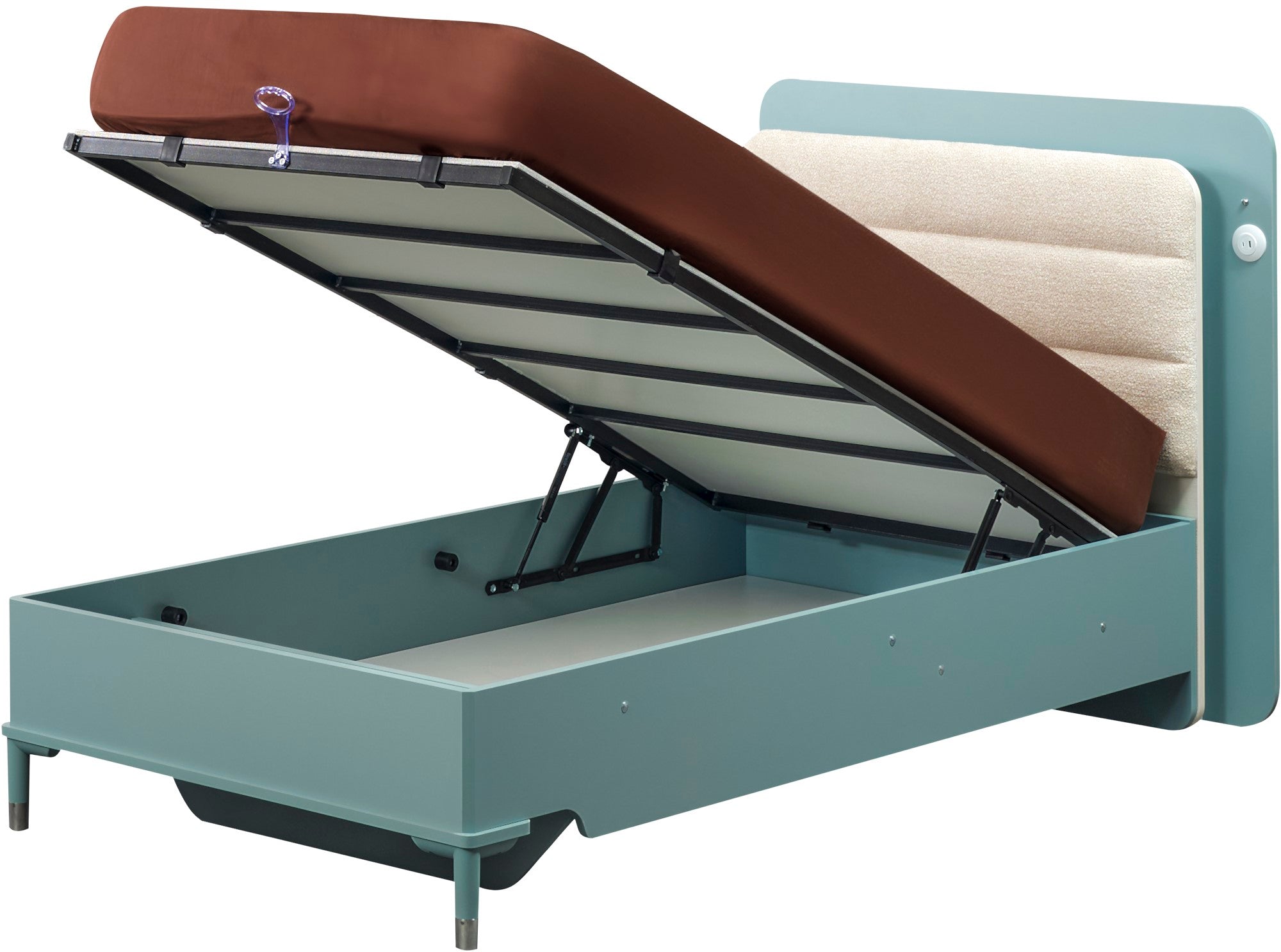 Marin Kids Room Set (Twin Bed & Study Desk & Nightstand)