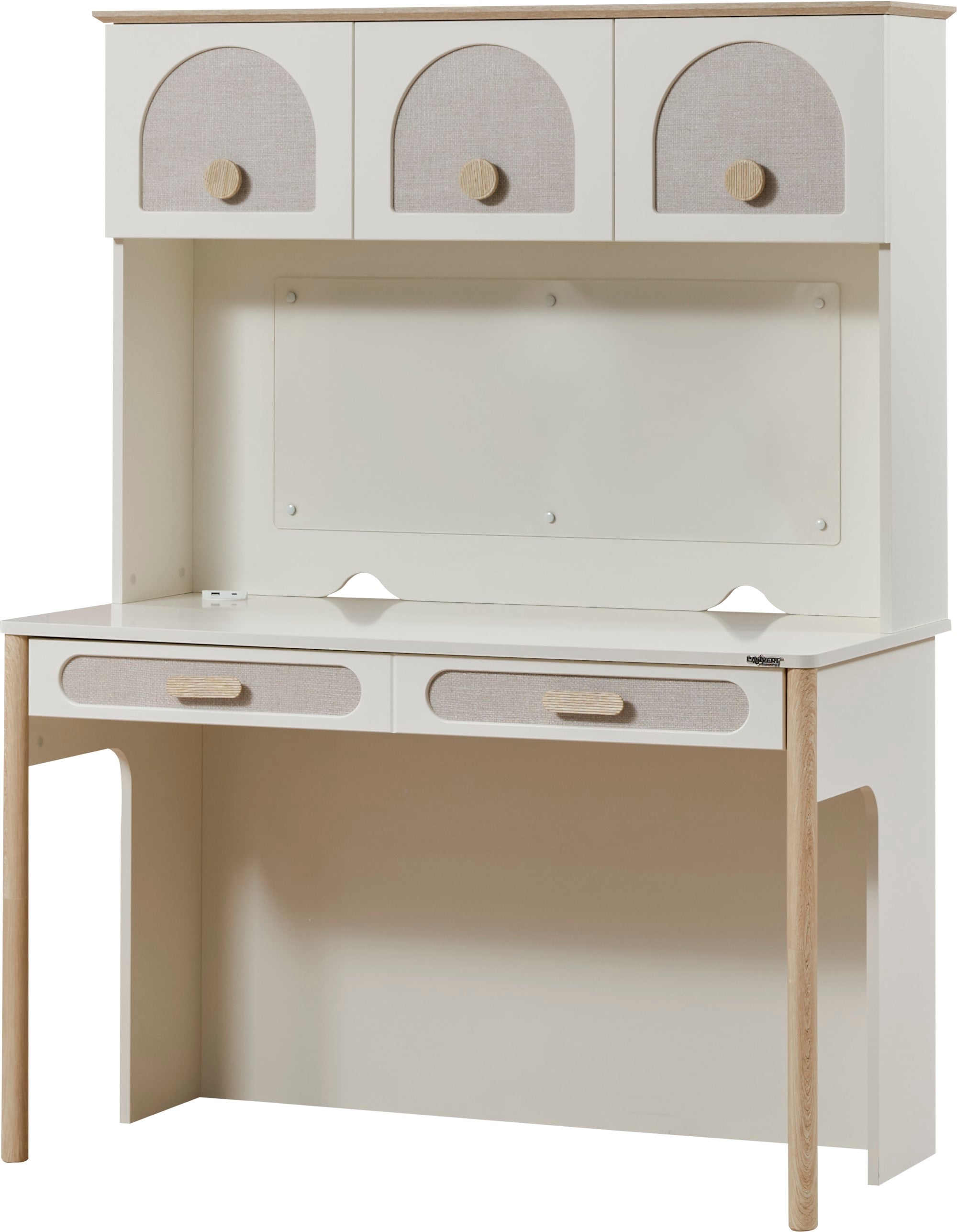 Mosso Kids Room Set (Twin Bed & Study Desk & Nightstand)