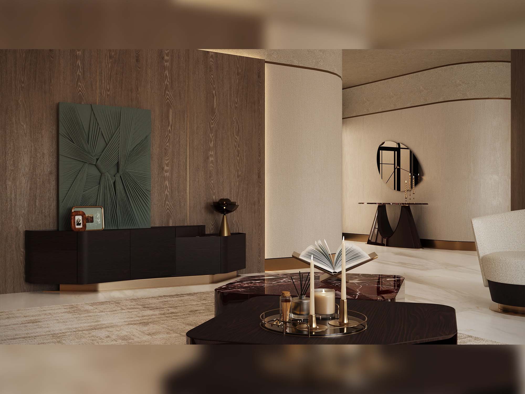 Mahzen Coffee Table (Weenered)