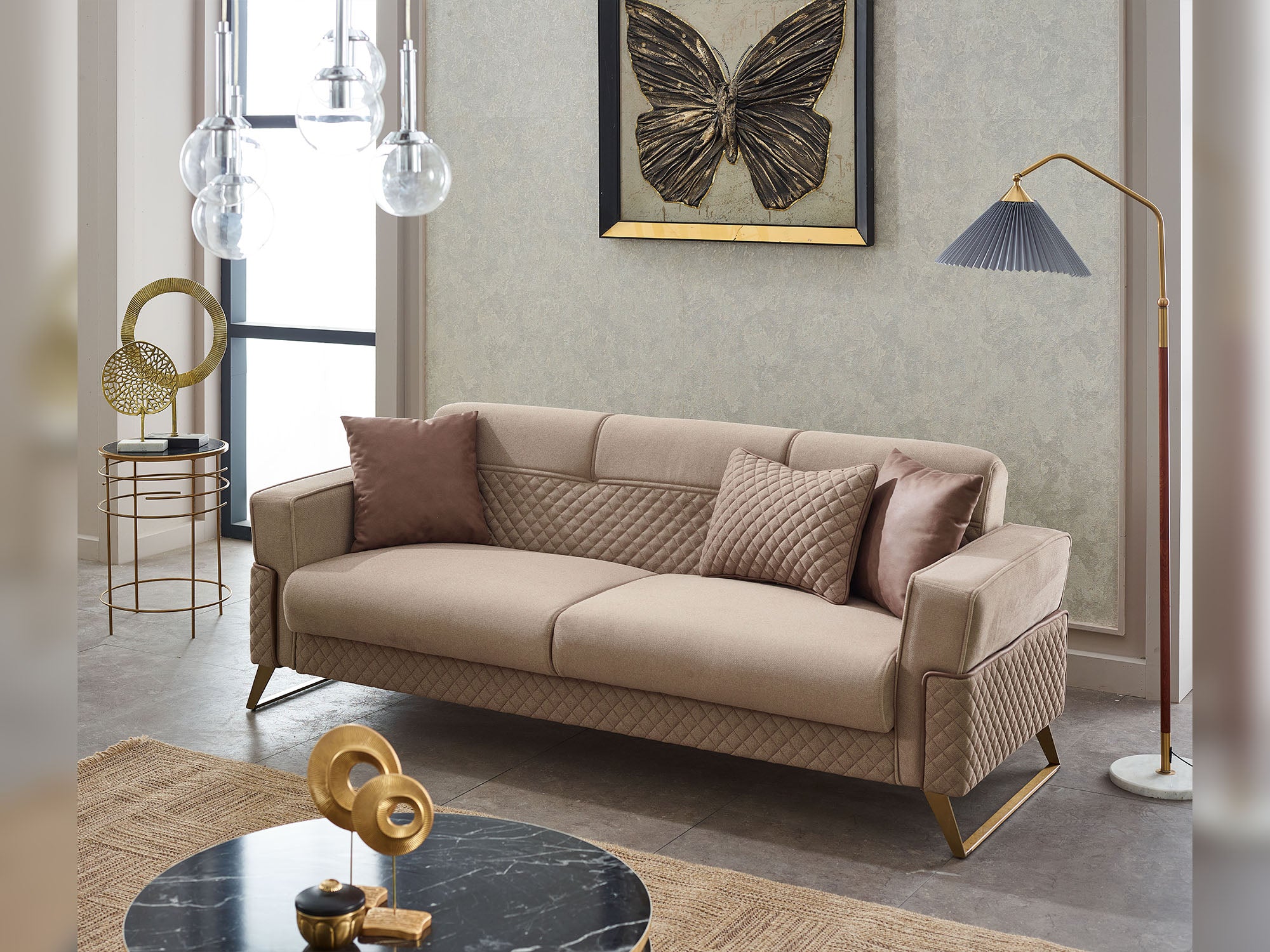Miranda Convertible Sofa