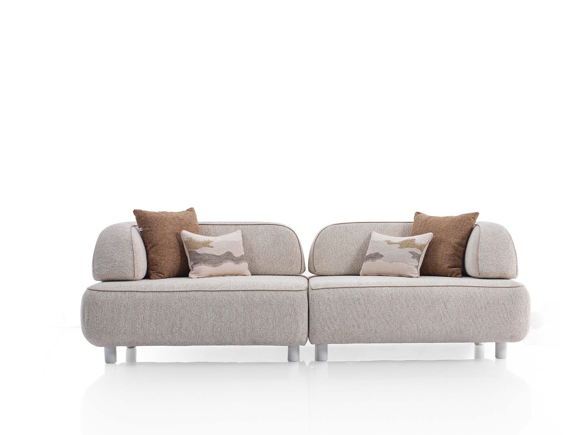 Mokka 4-pieces (Module Sofa & Sofa & 2 Chair) Livingroom