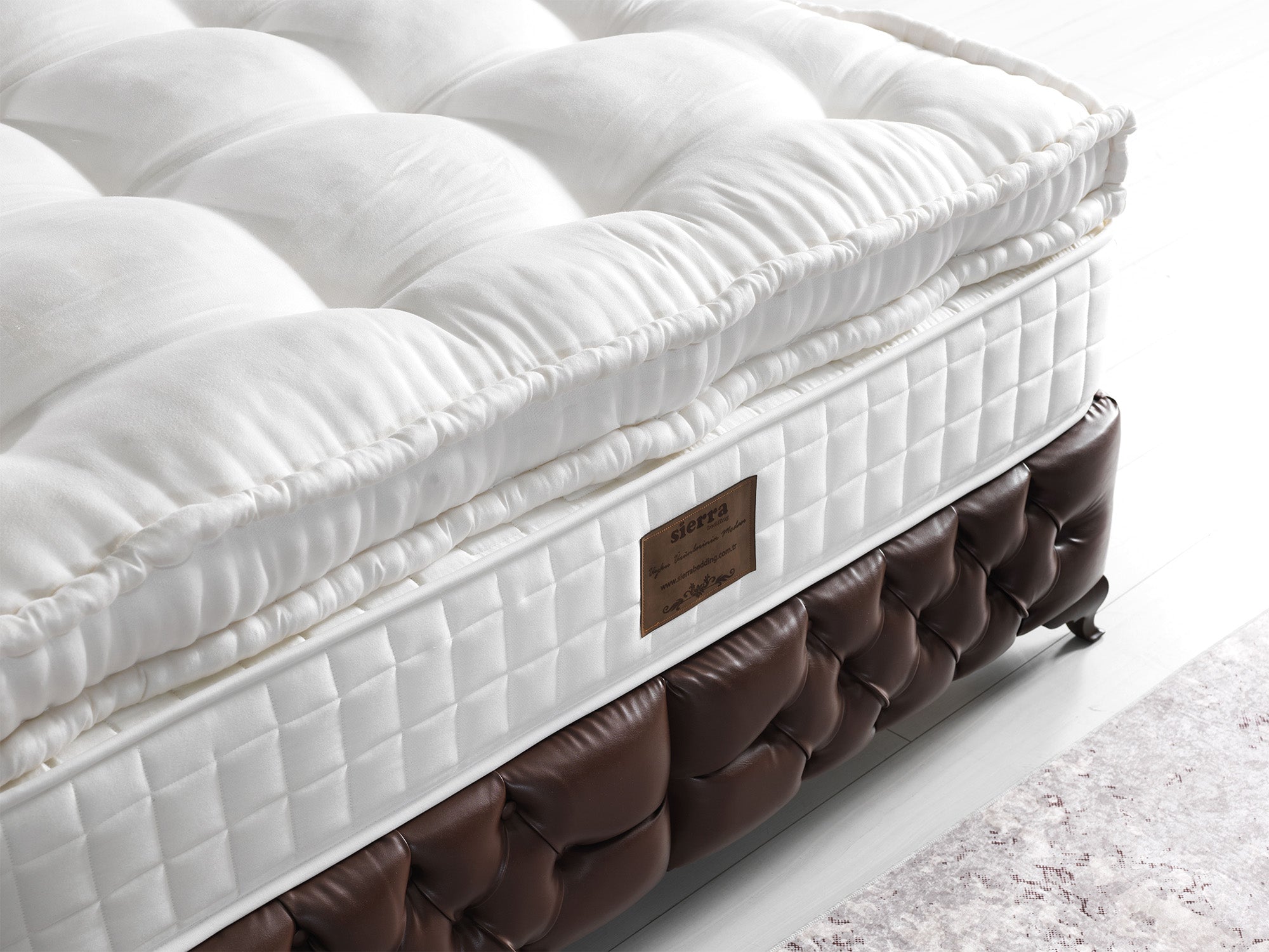 Monalisa Storage Bed With Headboard Brown