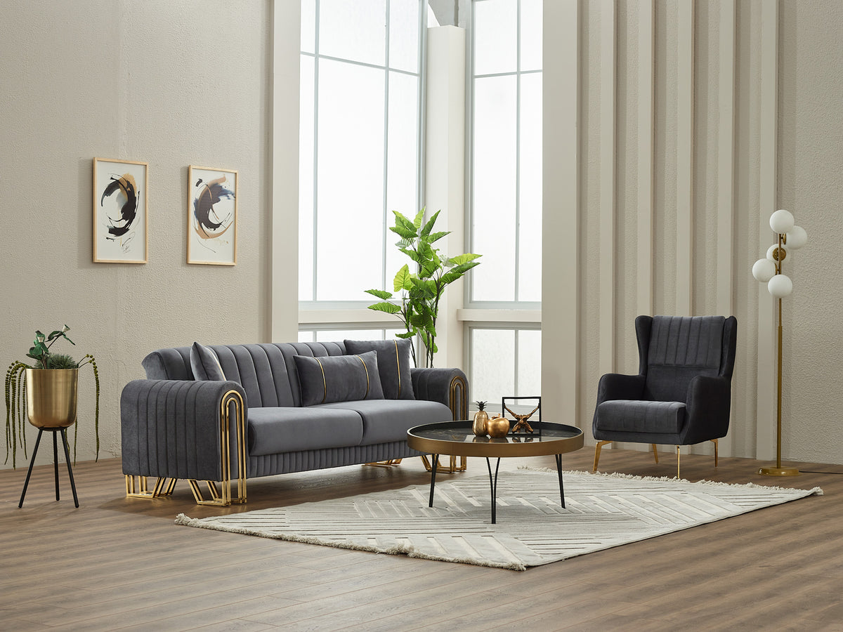 Montana 3-pieces (Sofa & Loveseat & Chair) Livingroom