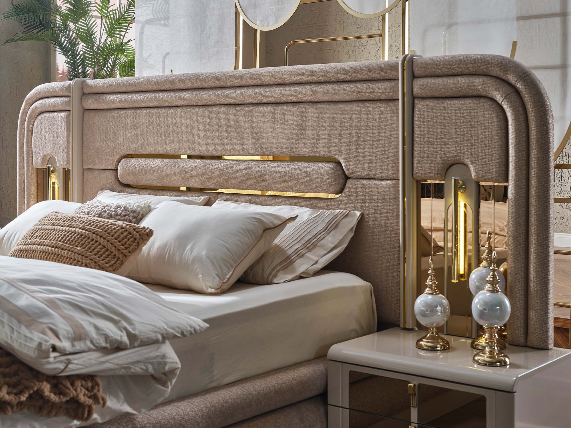 Monza Bed Frame With Headboard