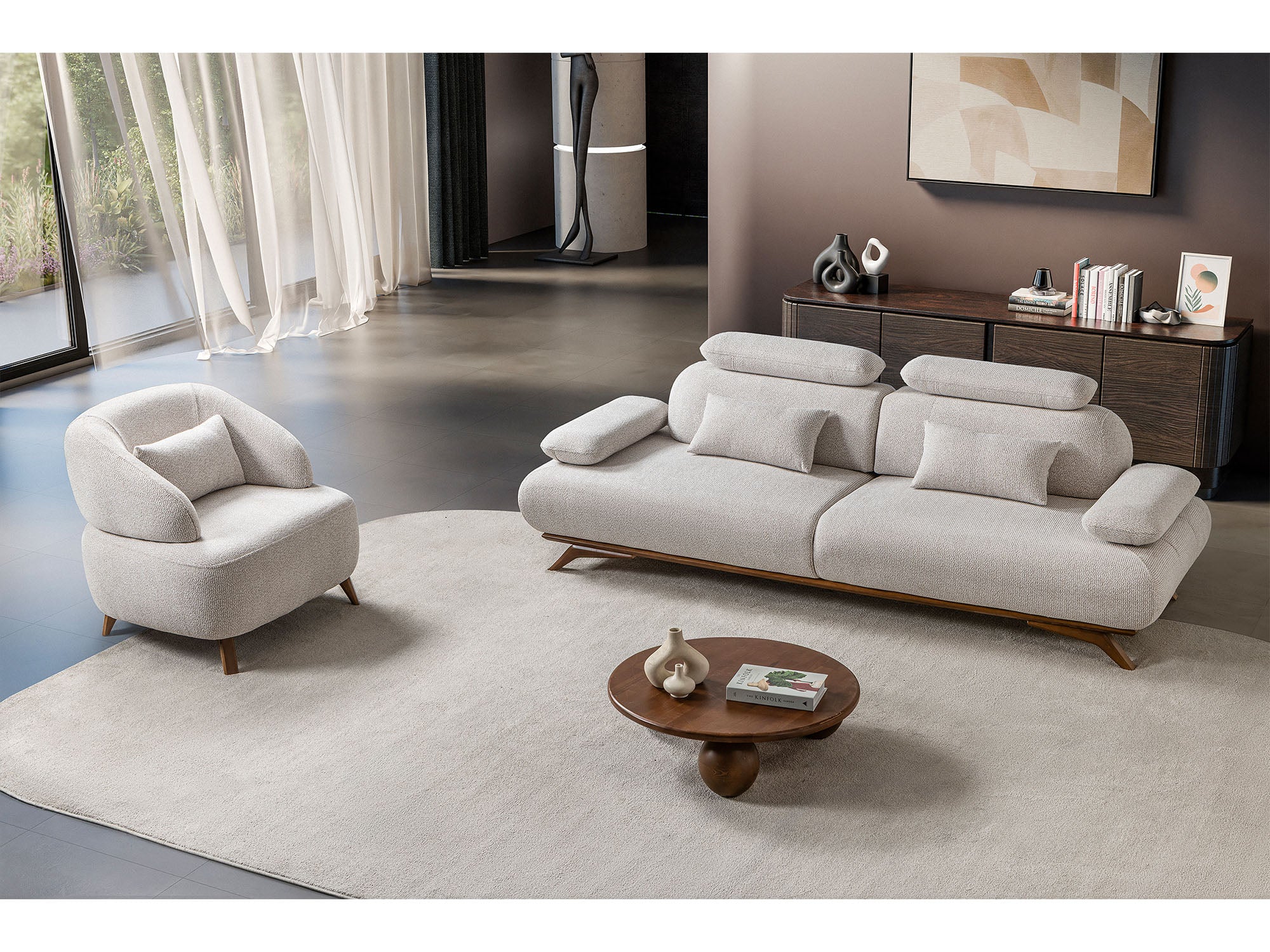 Monza Convertible Loveseat