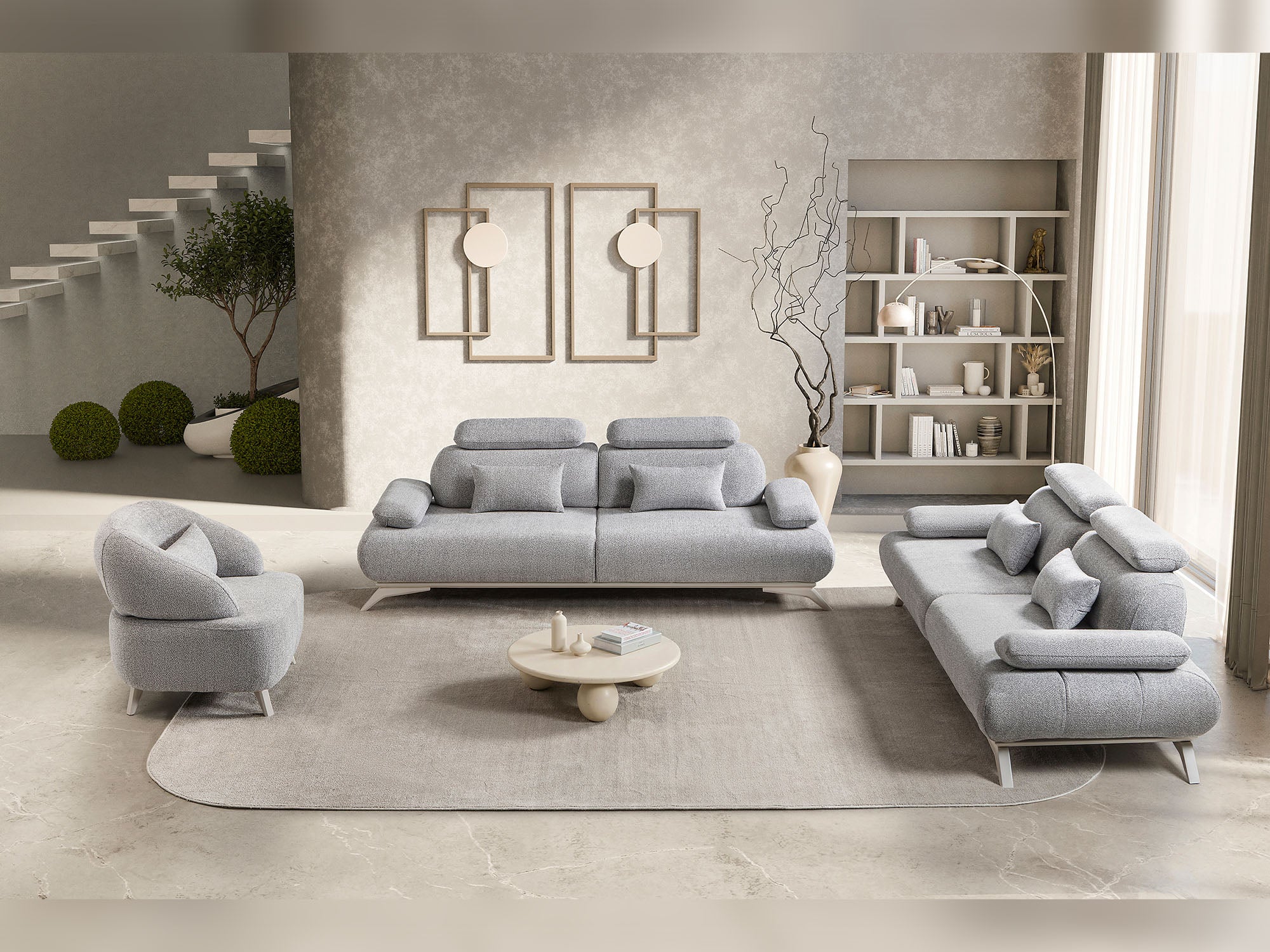 Monza Convertible Loveseat