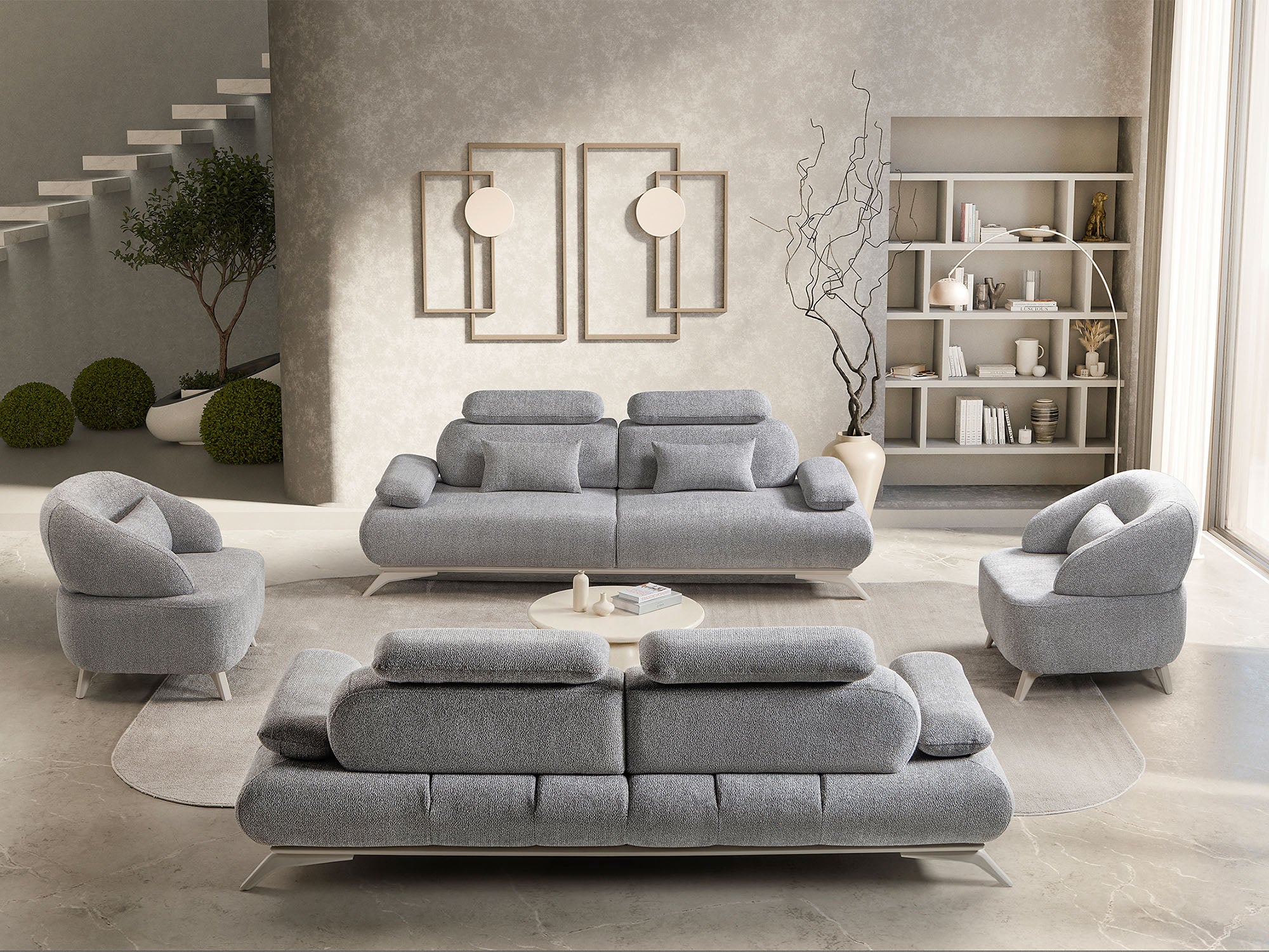 Monza Convertible Loveseat