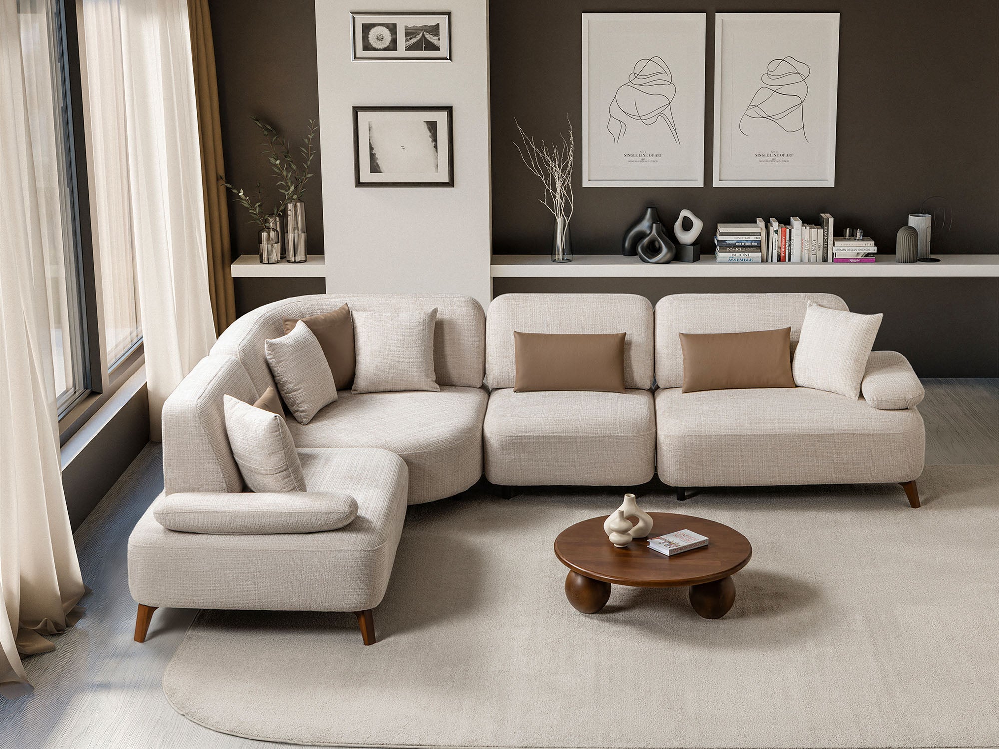 Moon Modular Sectional Sofa