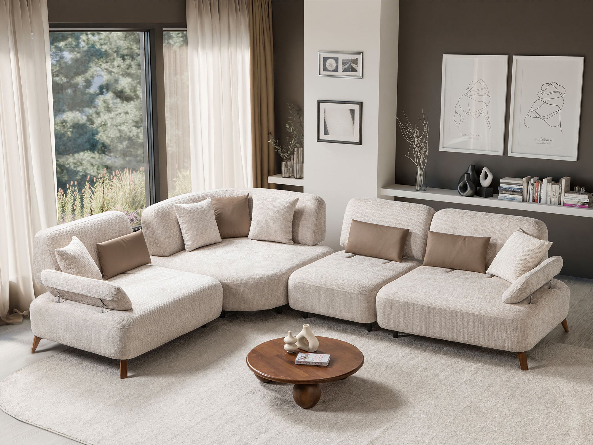 Moon Modular Sectional Sofa