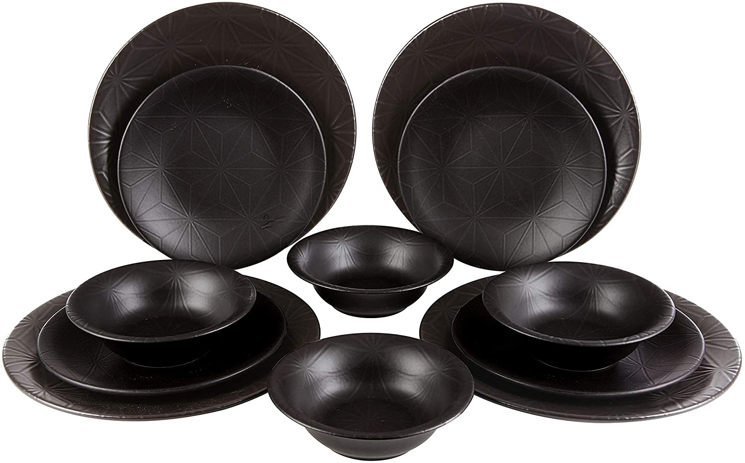 Nano Teos 12 Pieces Dinnerware Set