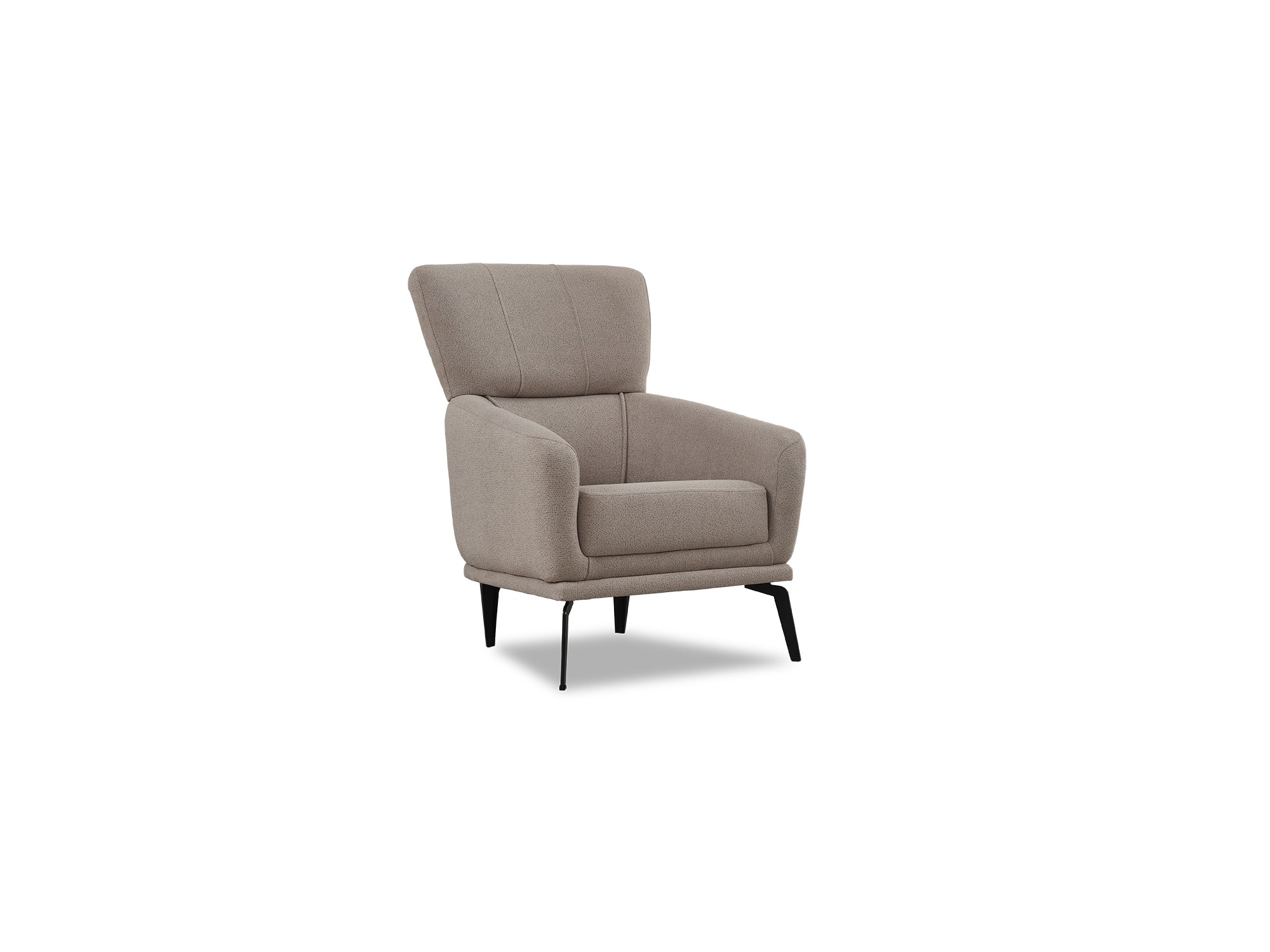 Nero 3-pieces (Sofa & Loveseat & Chair) Livingroom Set Light Grey