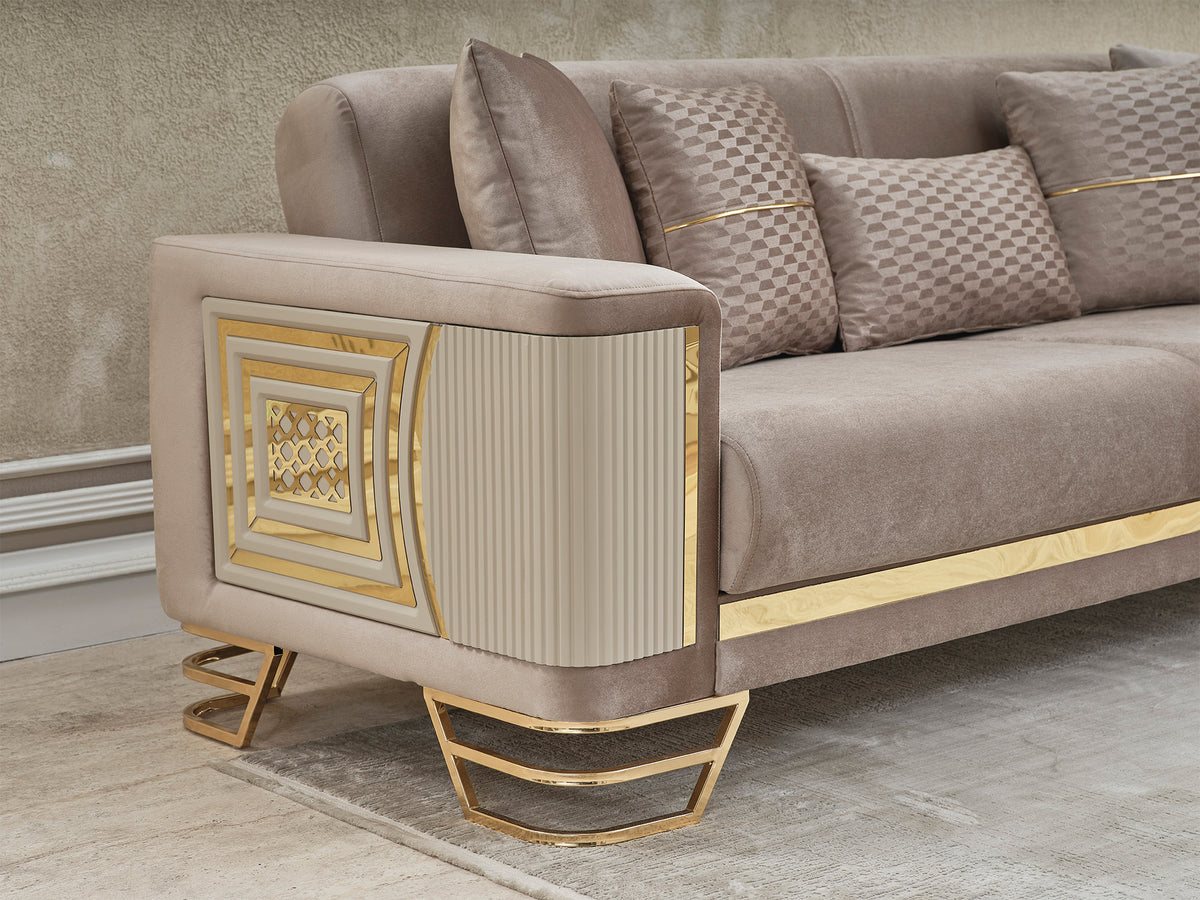 Neva 3-pieces (Sofa & Loveseat & Chair) Livingroom