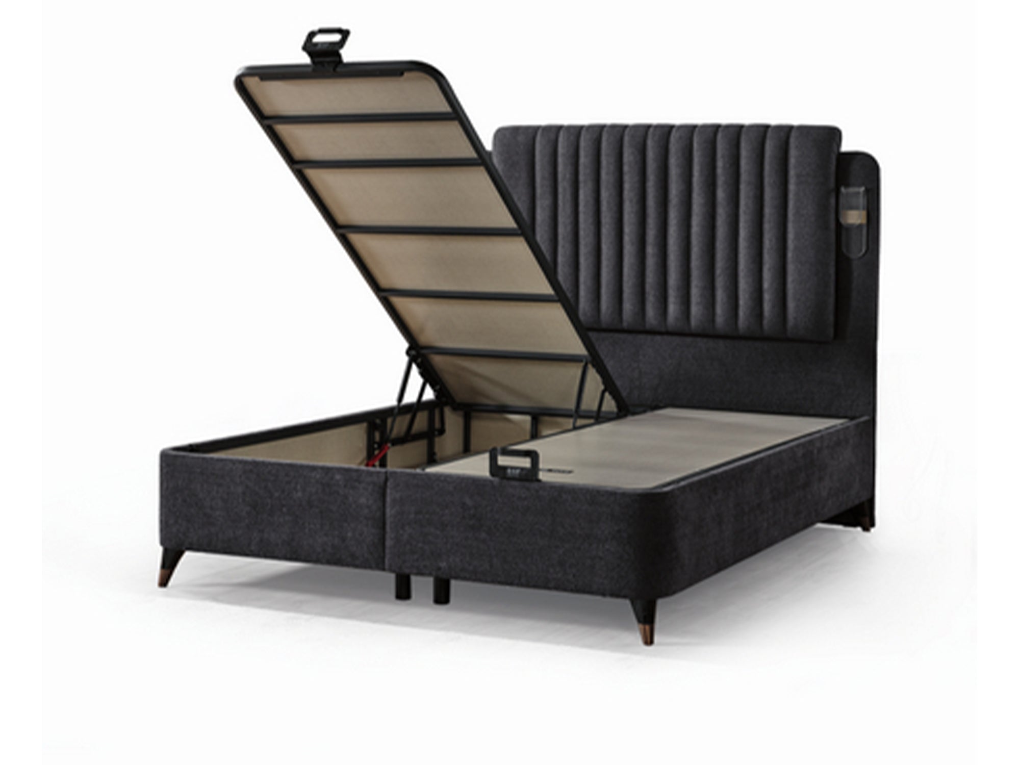Nilufer Storage Bed With Headboard