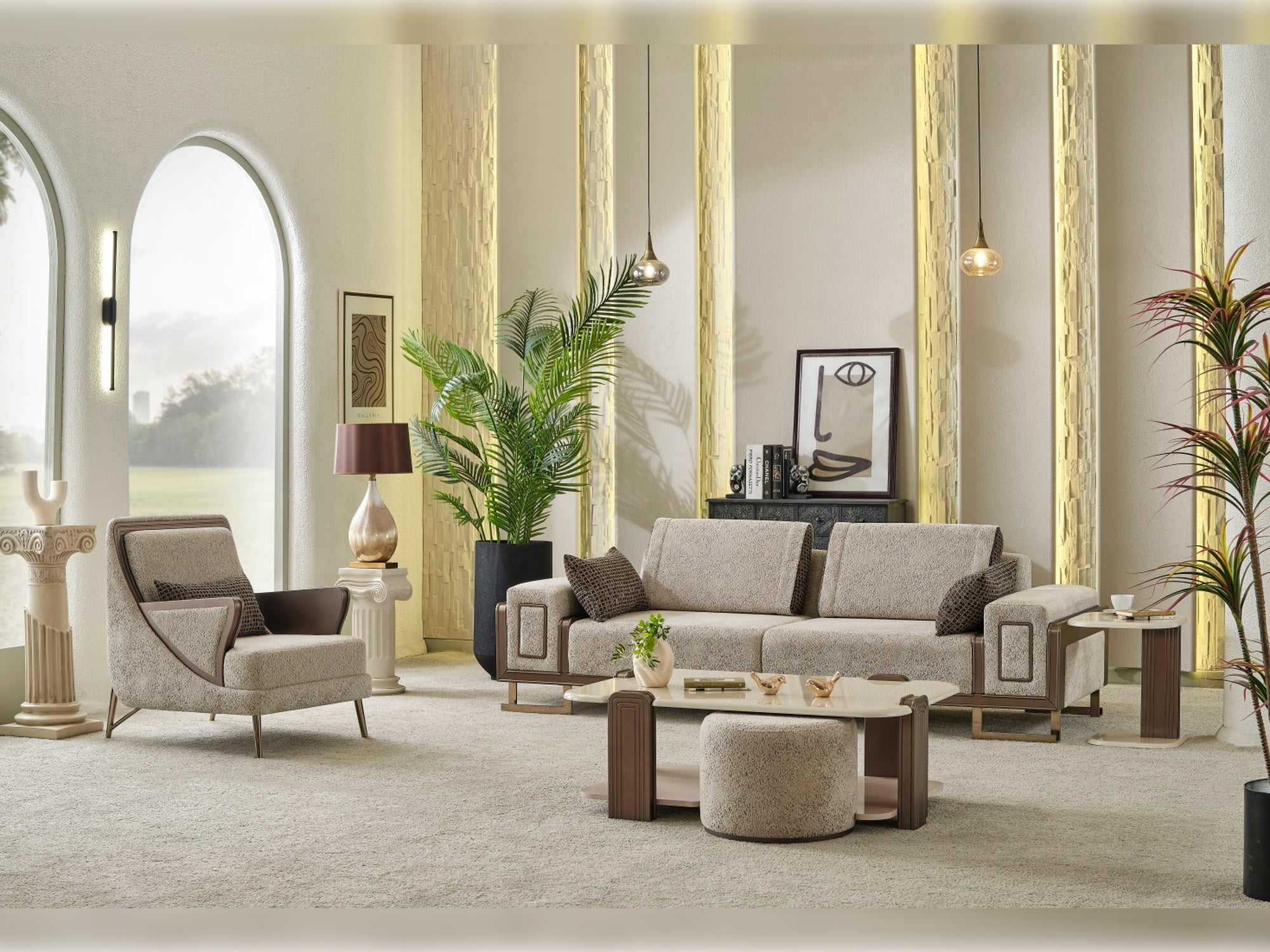 Nirvana Chair Beige