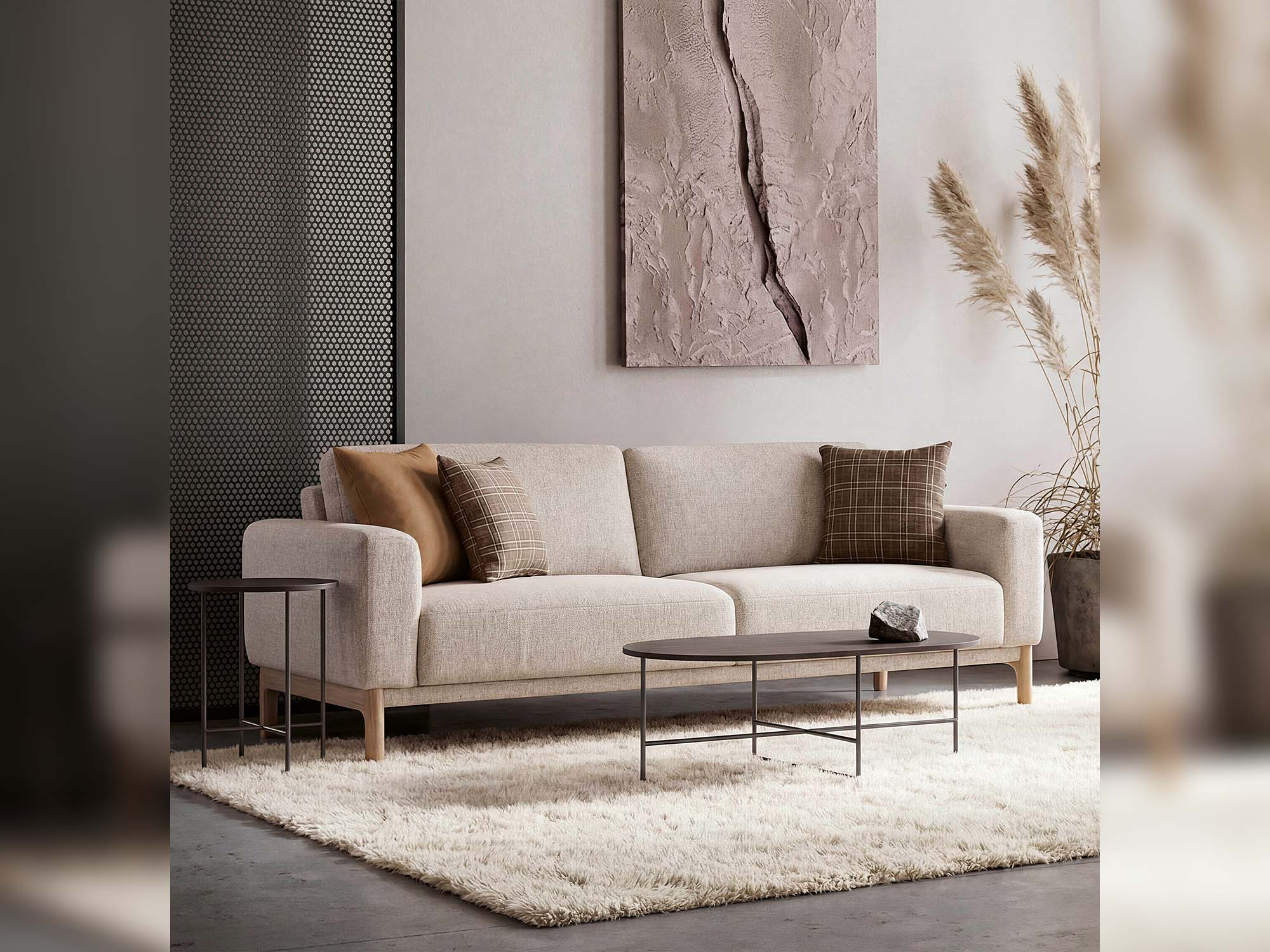 Nora 4-pieces (2 Sofa & 2 Chair) Livingroom