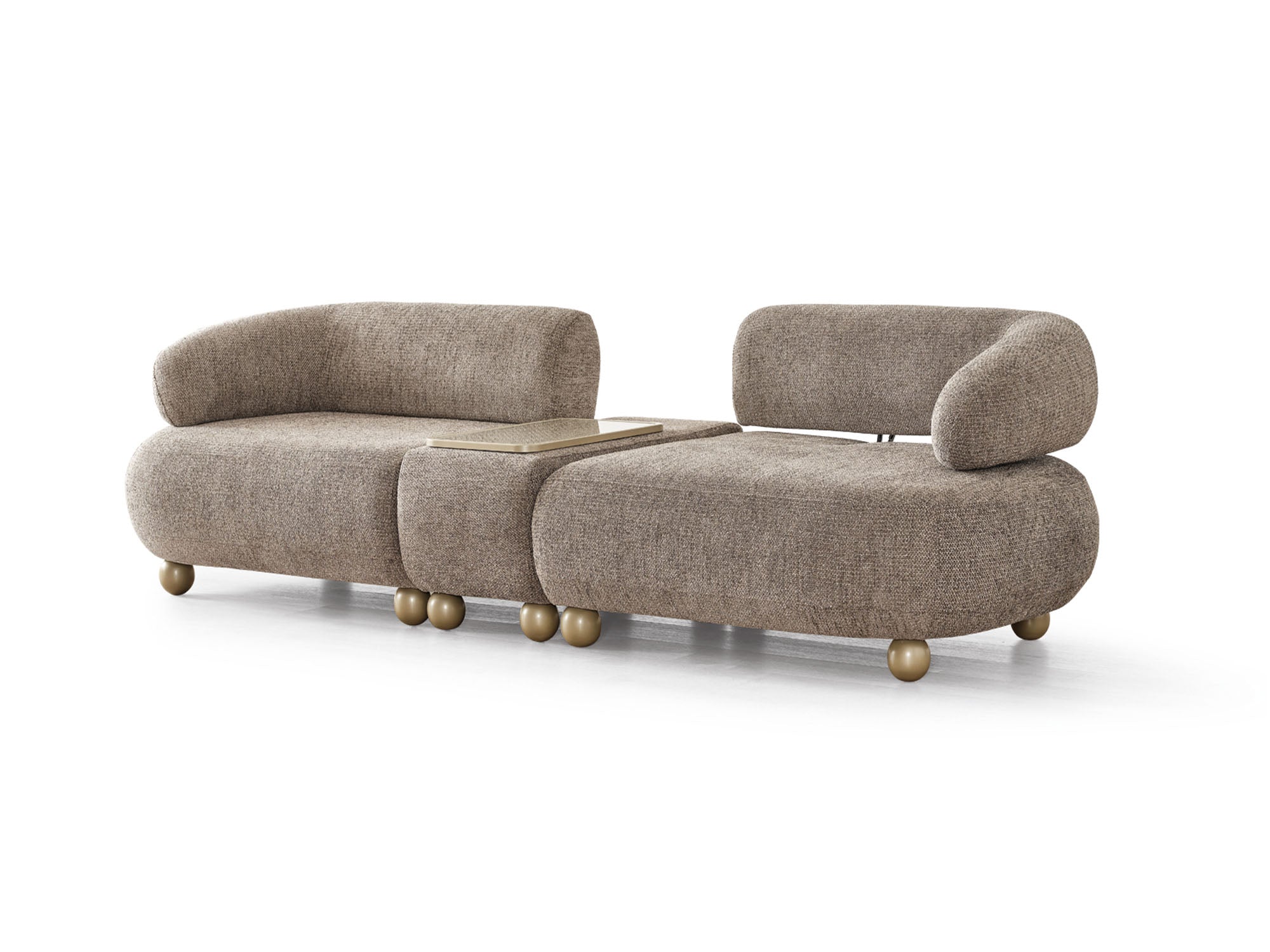 Odessa Al 4-pieces (1 Sofa & 1 Module Sofa & 2 Chair) Livingroom