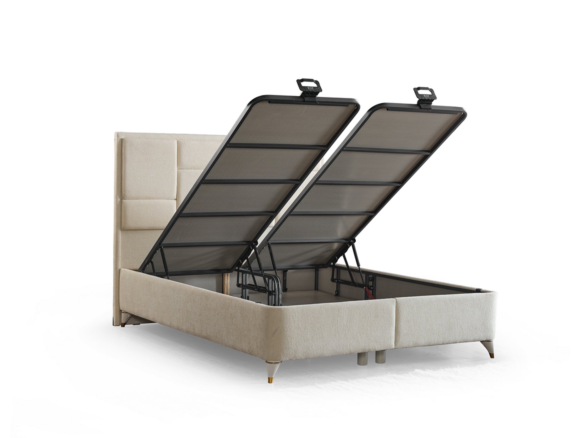 Olimpos Storage Bed With Headboard