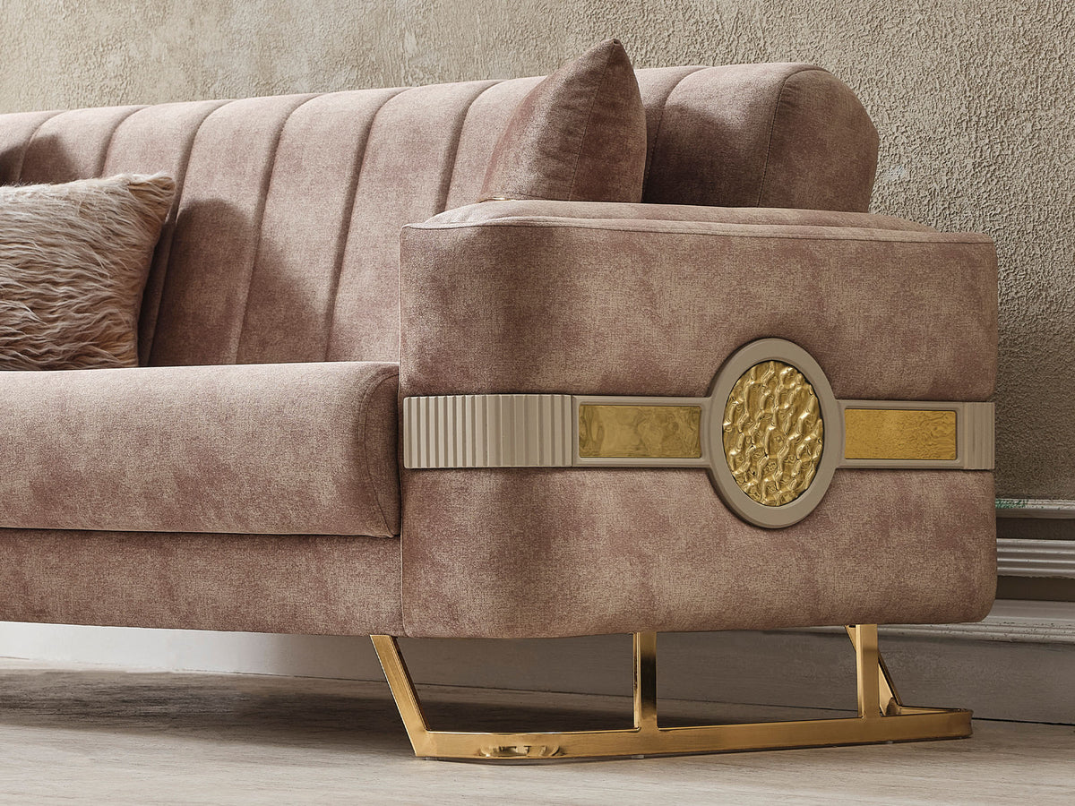 Opera 3-pieces (Sofa & Loveseat & Chair) Livingroom