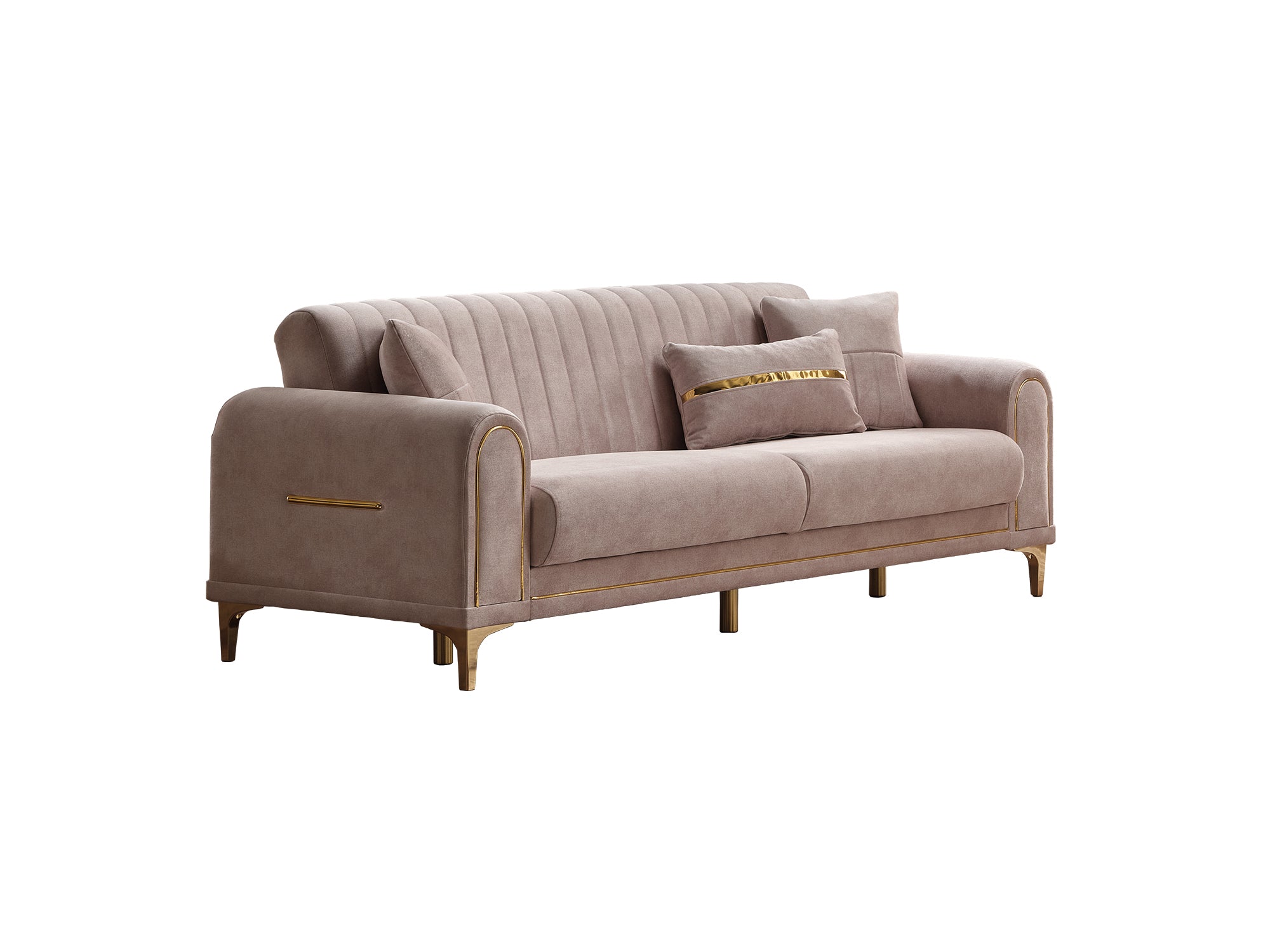 Orion Convertible Sofa Cream