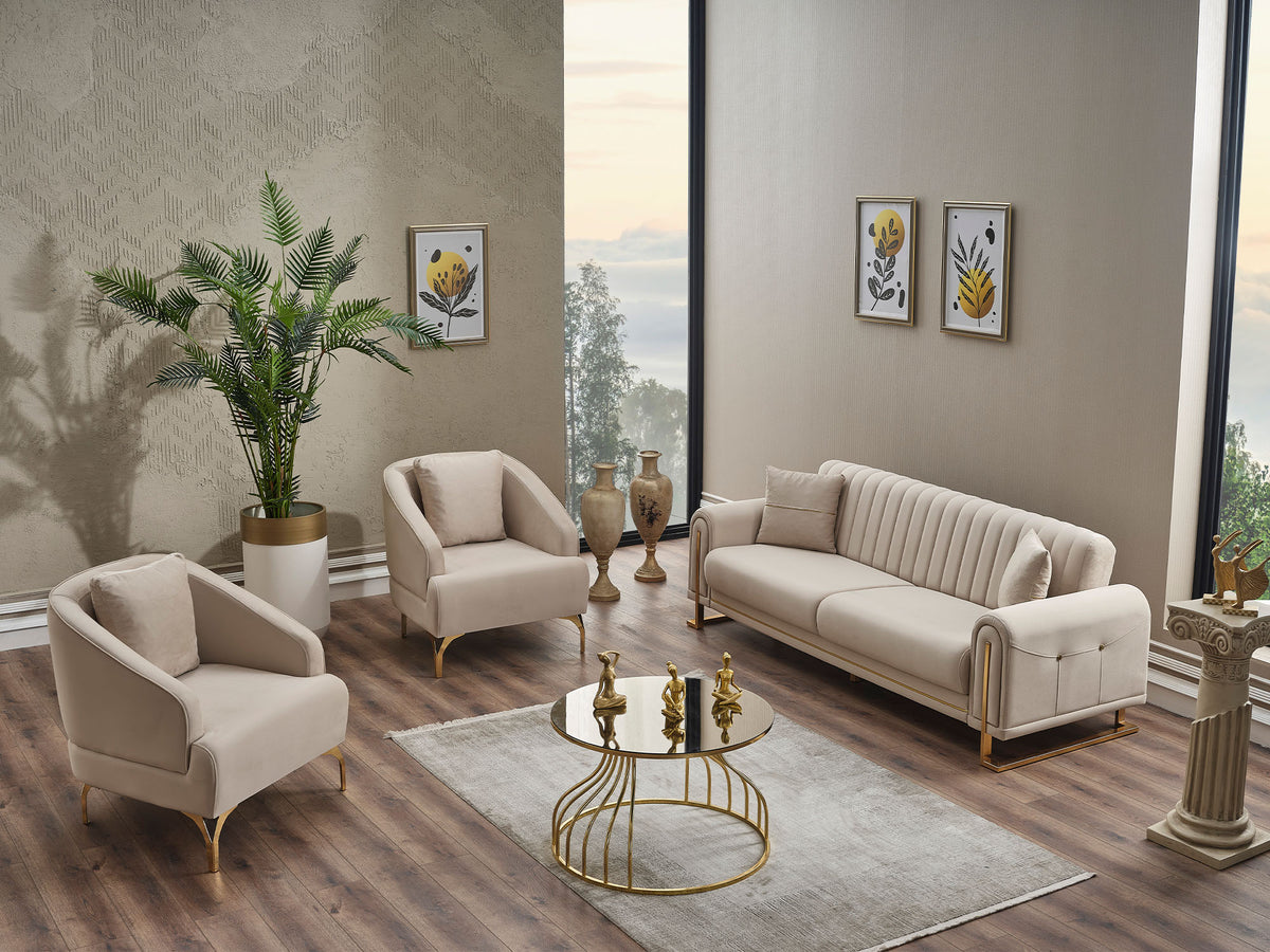 Oscar 3-pieces (Sofa & Loveseat & Chair) Livingroom