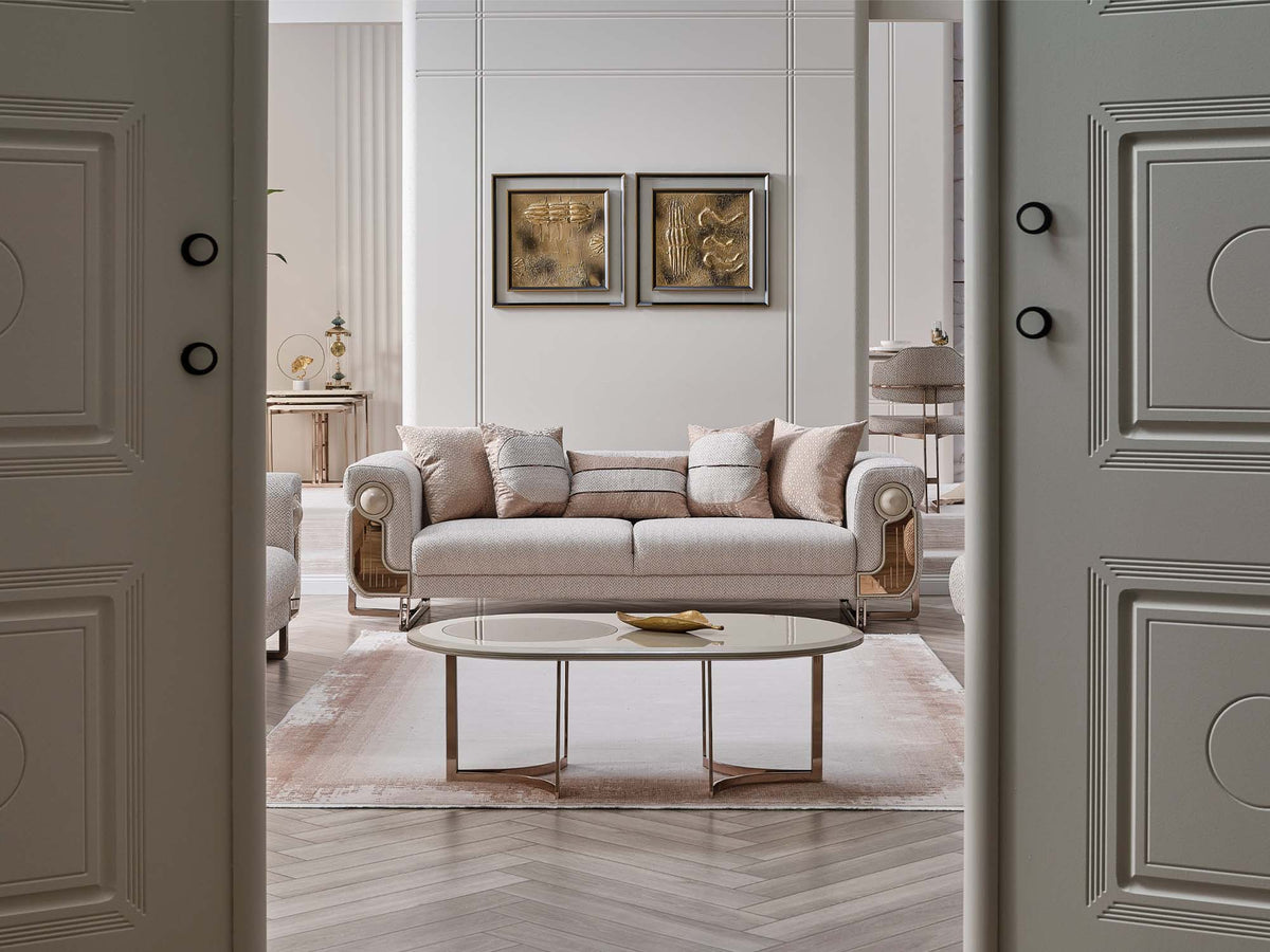 Palermo San 4-pieces (2 Sofa & 2 Chair) Livingroom