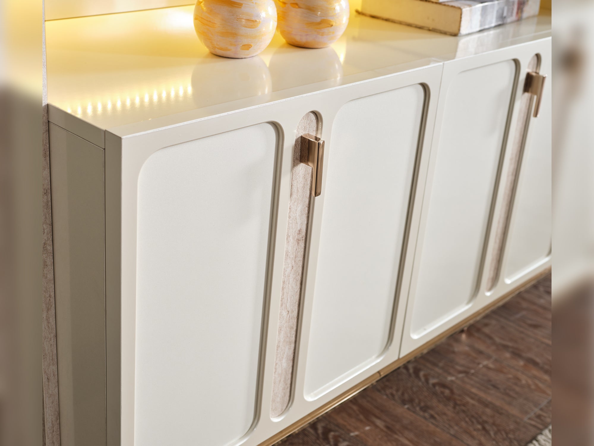 Pamukkale Diningroom (Consol With Mirror & Dining Table & 6 Dining Chair)