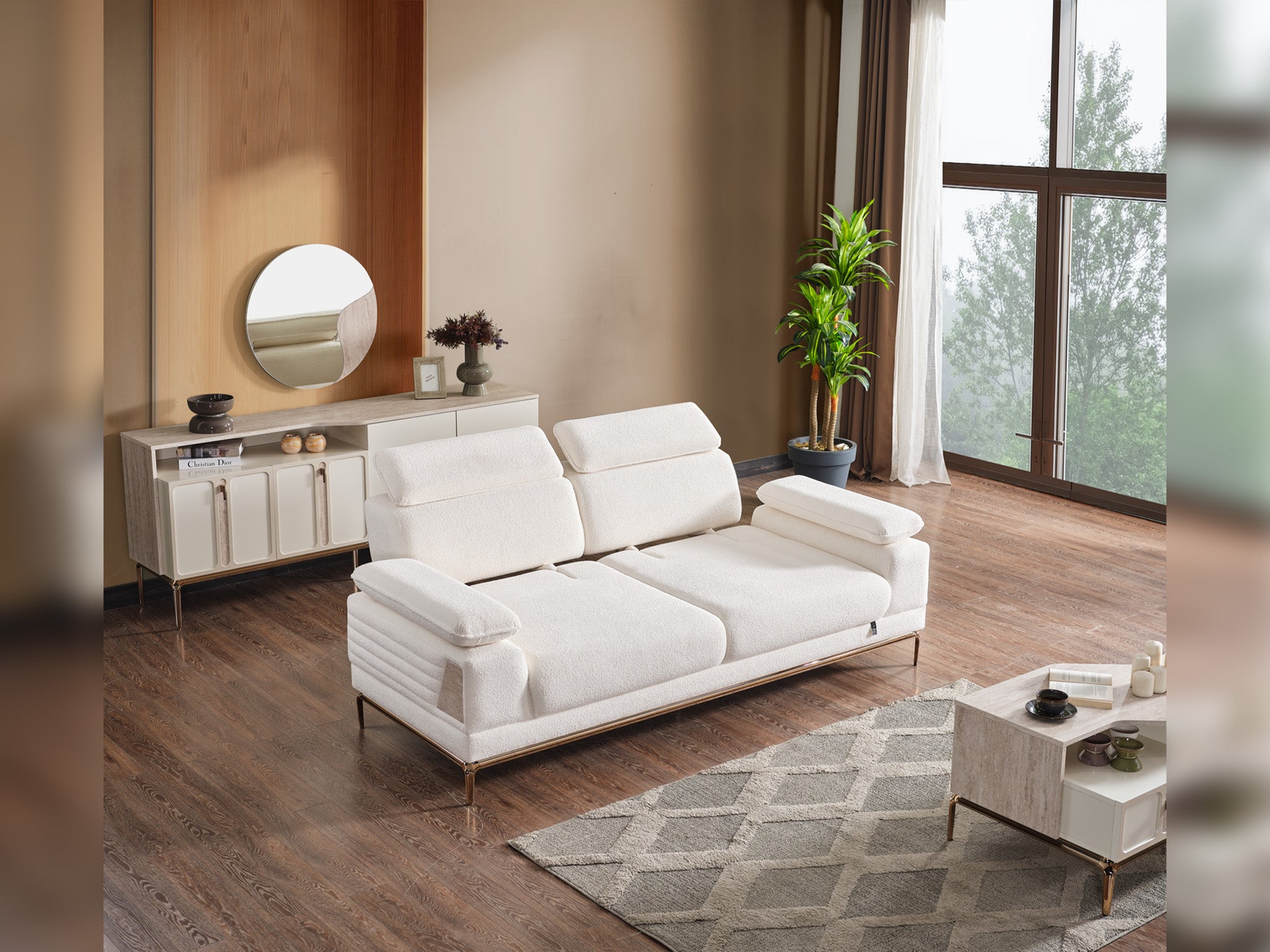 Pamukkale Convertible Sofa