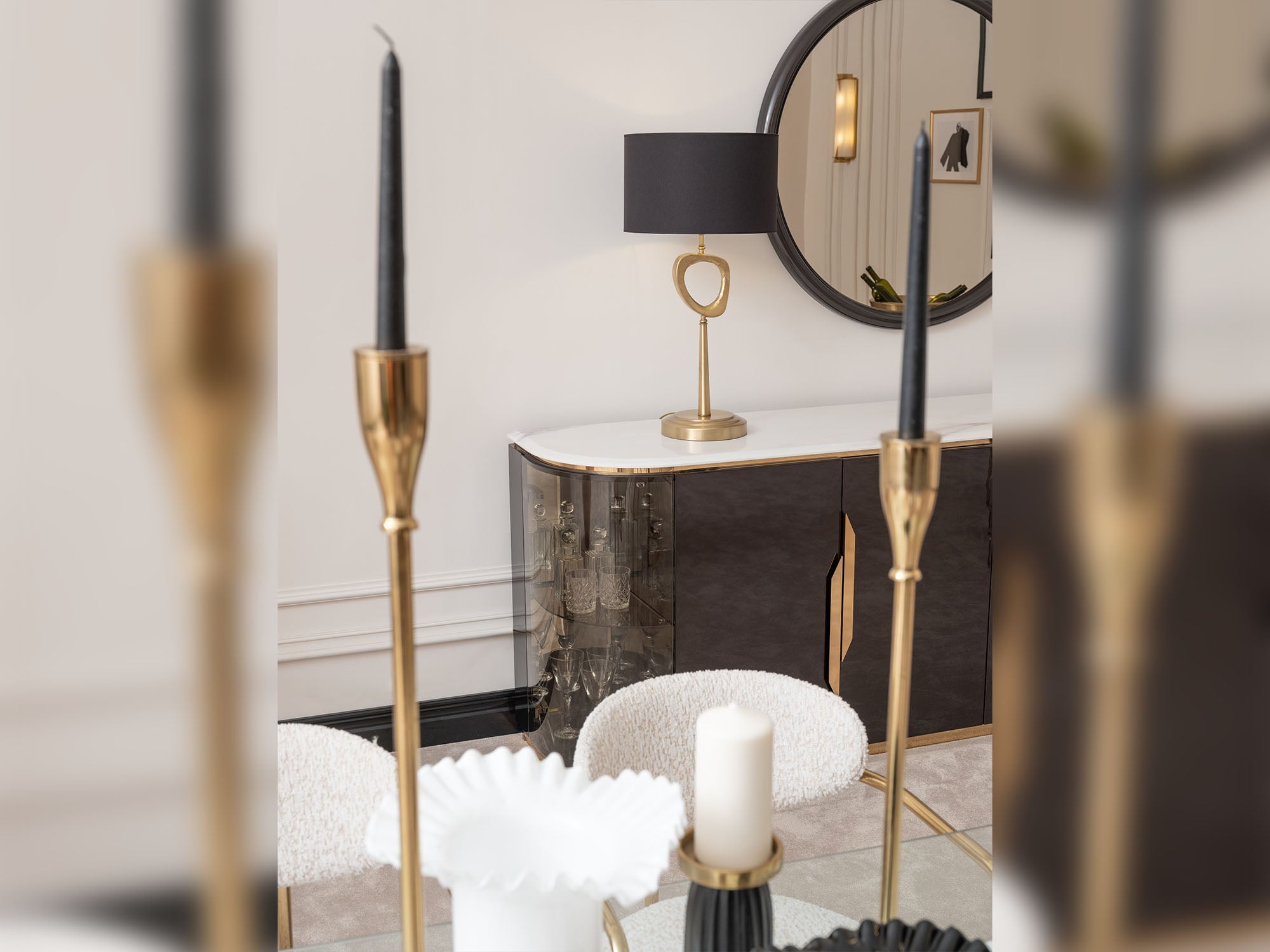 Parma Consol With Mirror