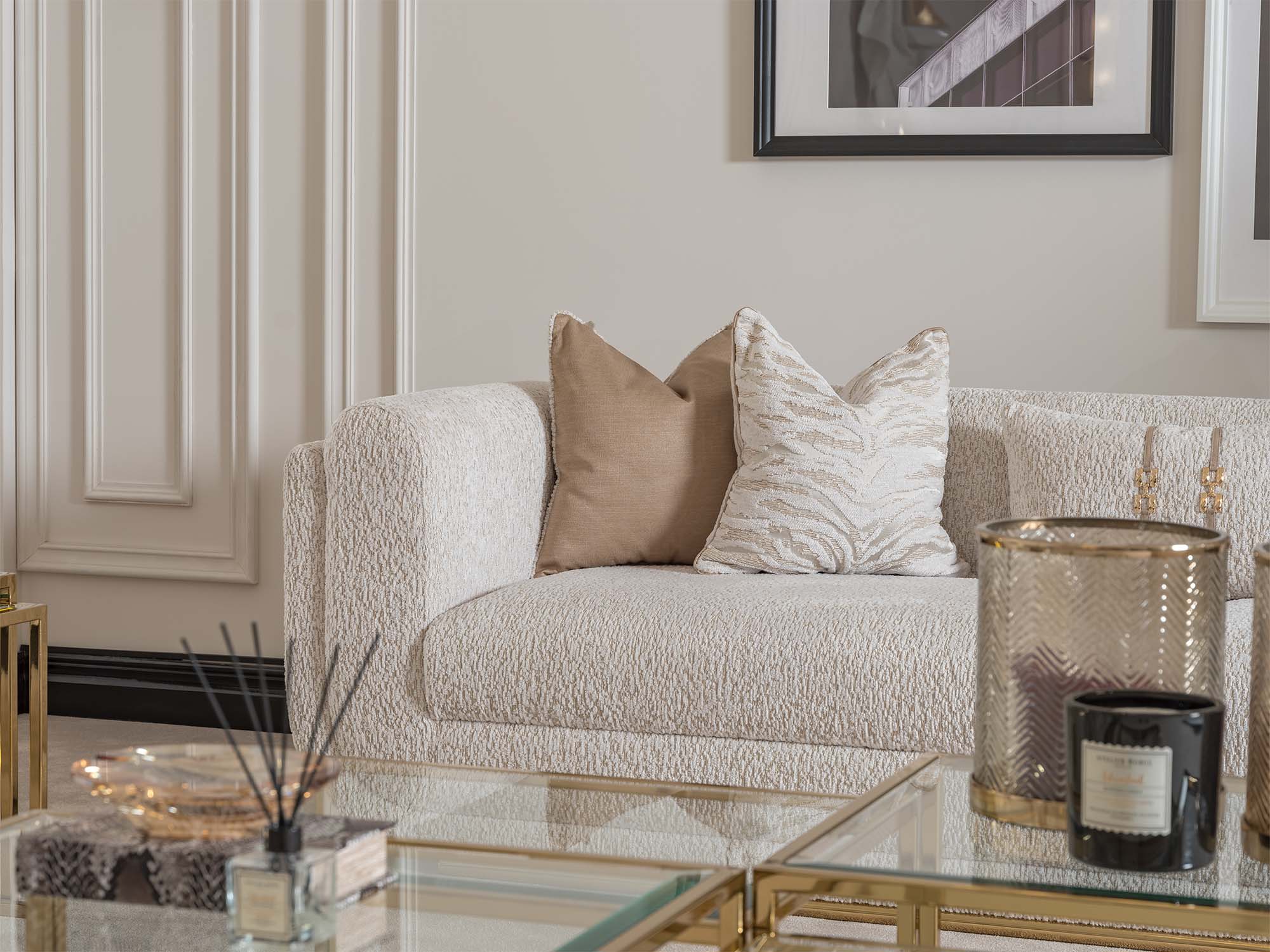 Parma Stationary Four Seater Sofa